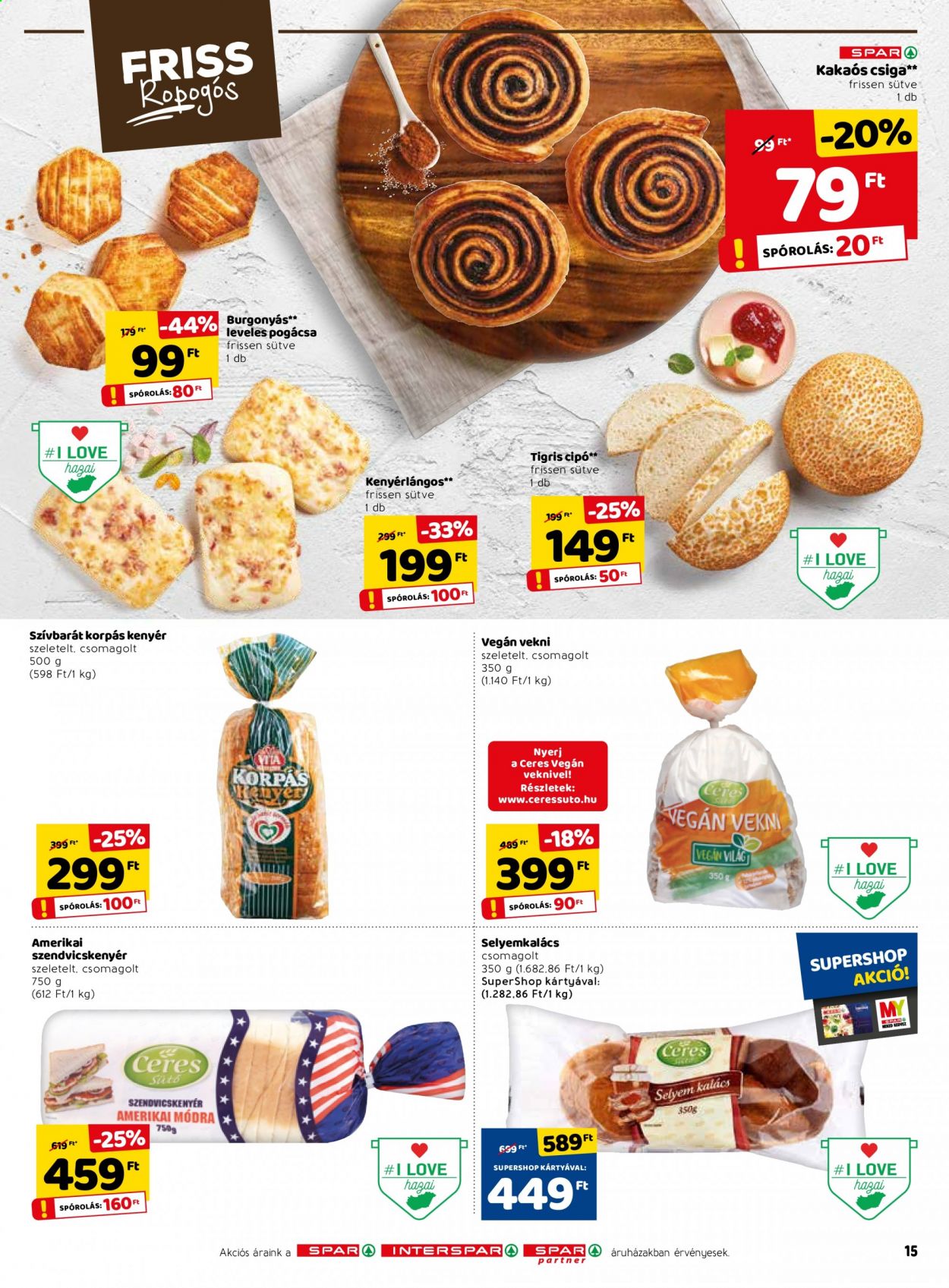 SPAR akciós újságok - 2021.01.14 - 2021.01.20. Oldal 15