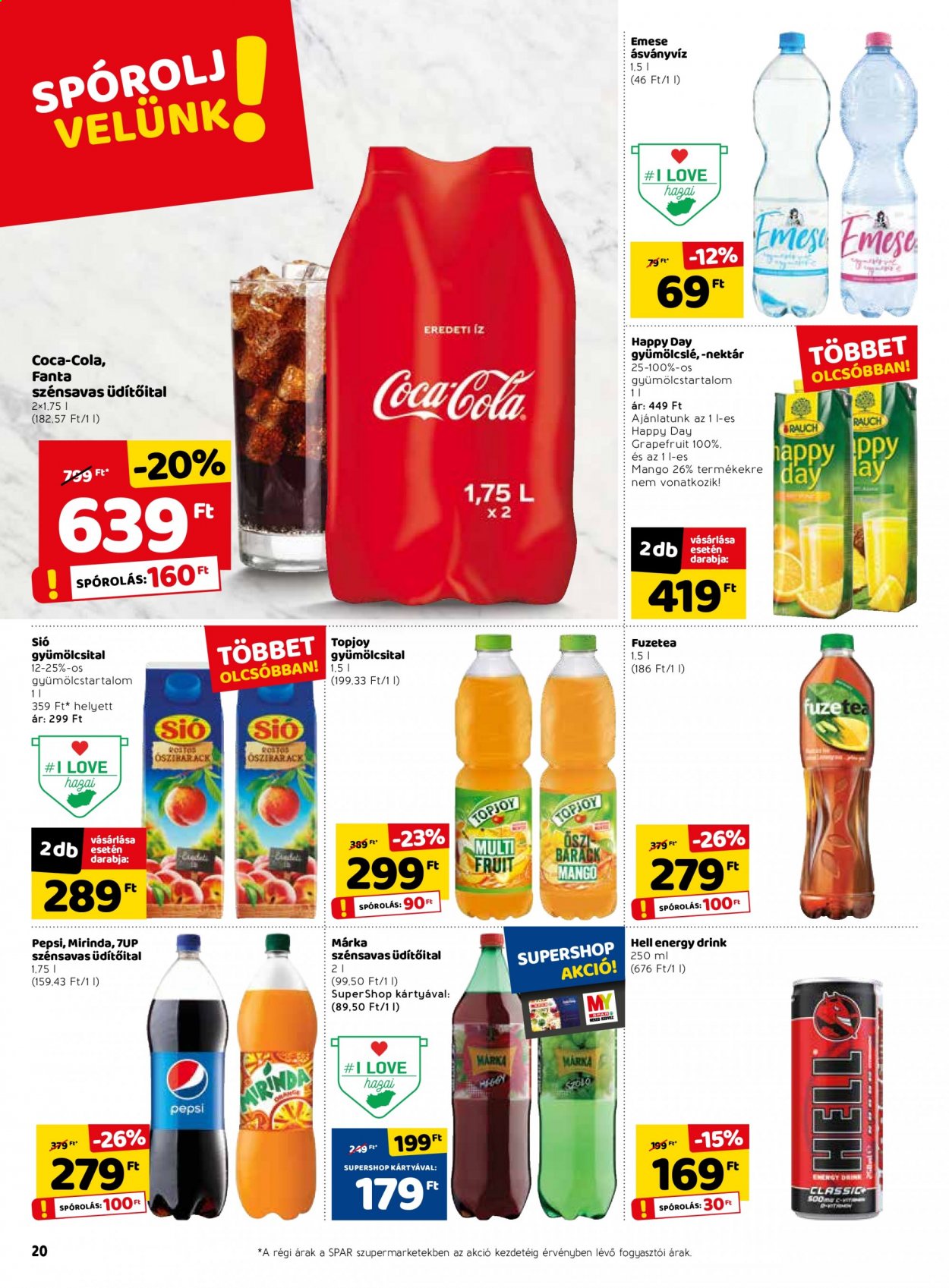SPAR akciós újságok - 2021.01.14 - 2021.01.20. Oldal 20