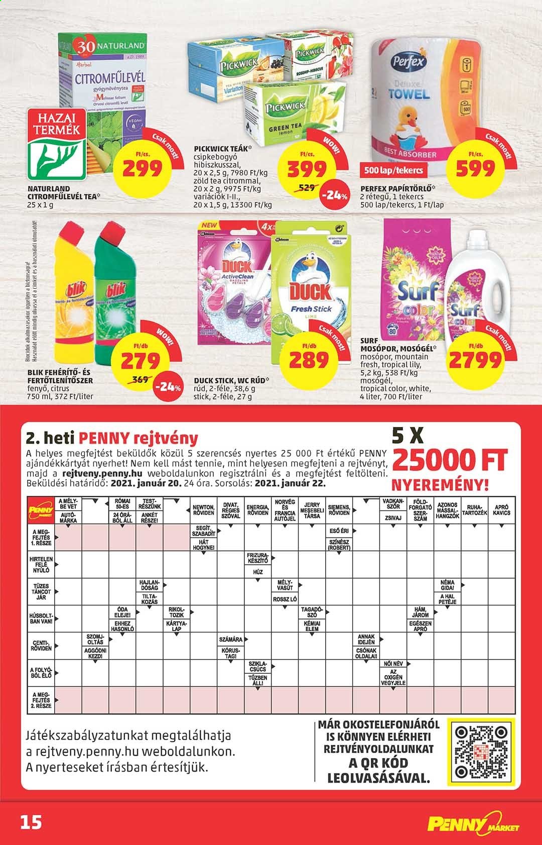 Penny Market akciós újságok - 2021.01.14 - 2021.01.20. Oldal 15