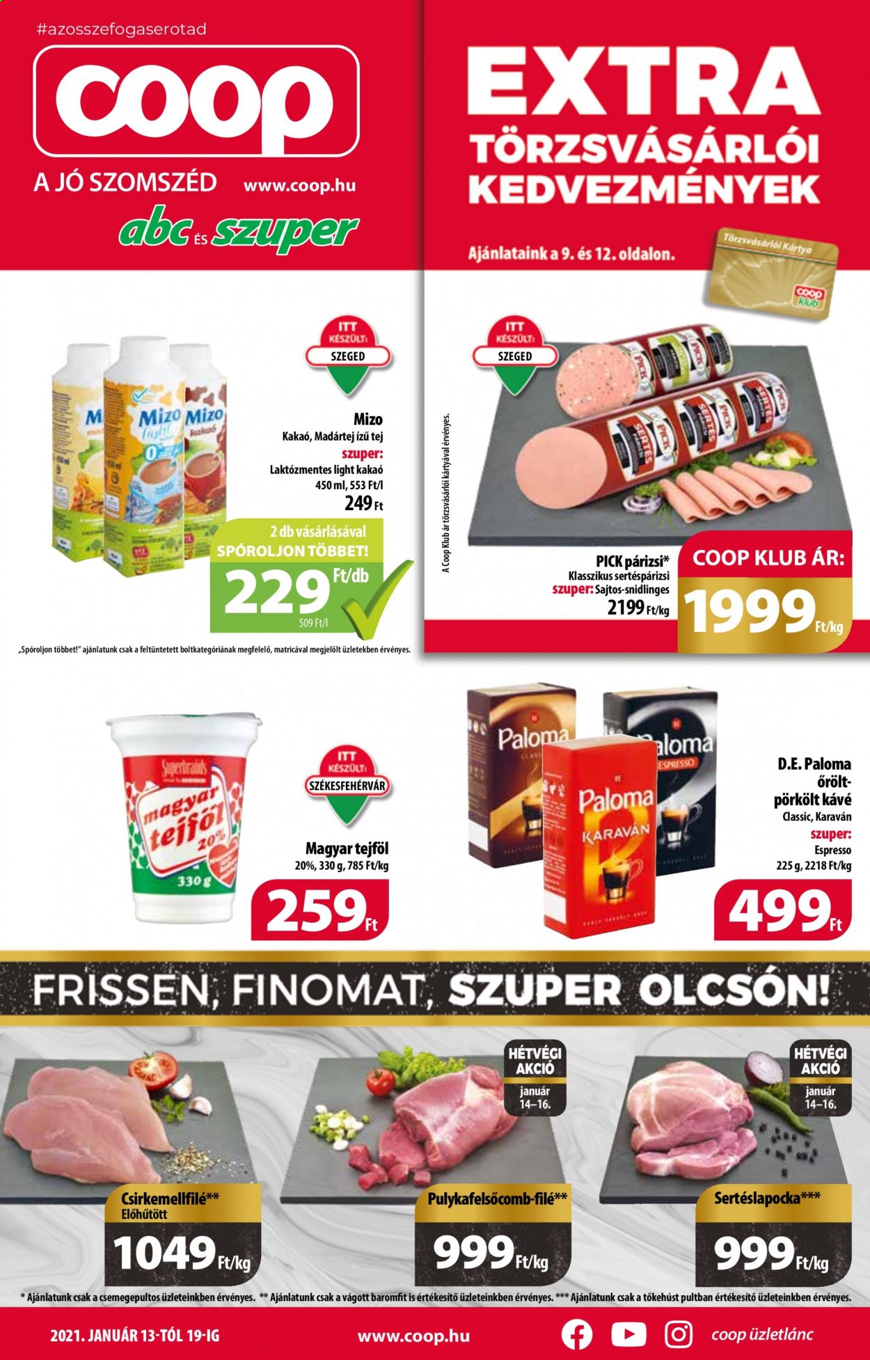 Coop akciós újságok - 2021.01.13 - 2021.01.19. Oldal 1