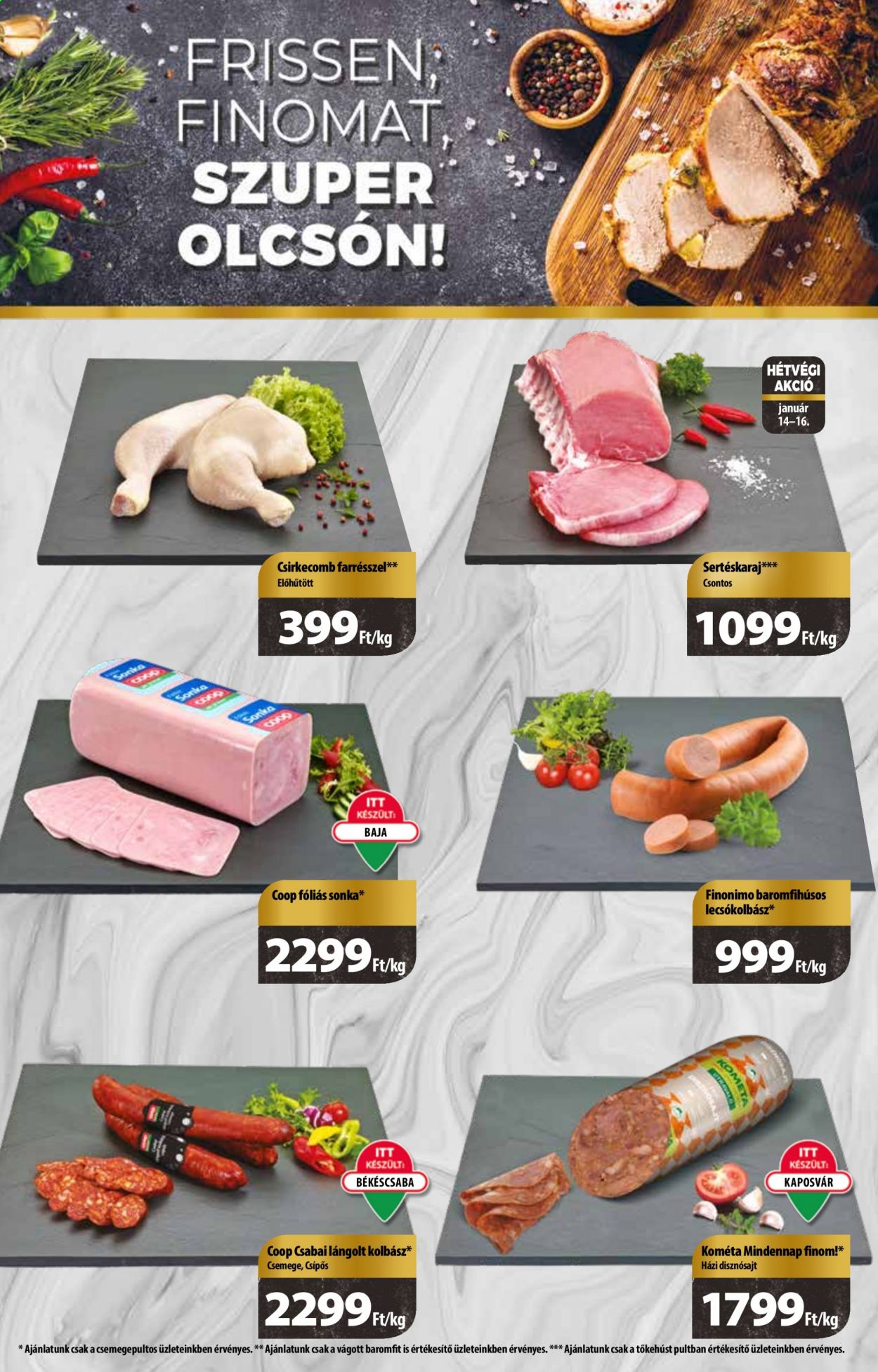 Coop akciós újságok - 2021.01.13 - 2021.01.19. Oldal 2