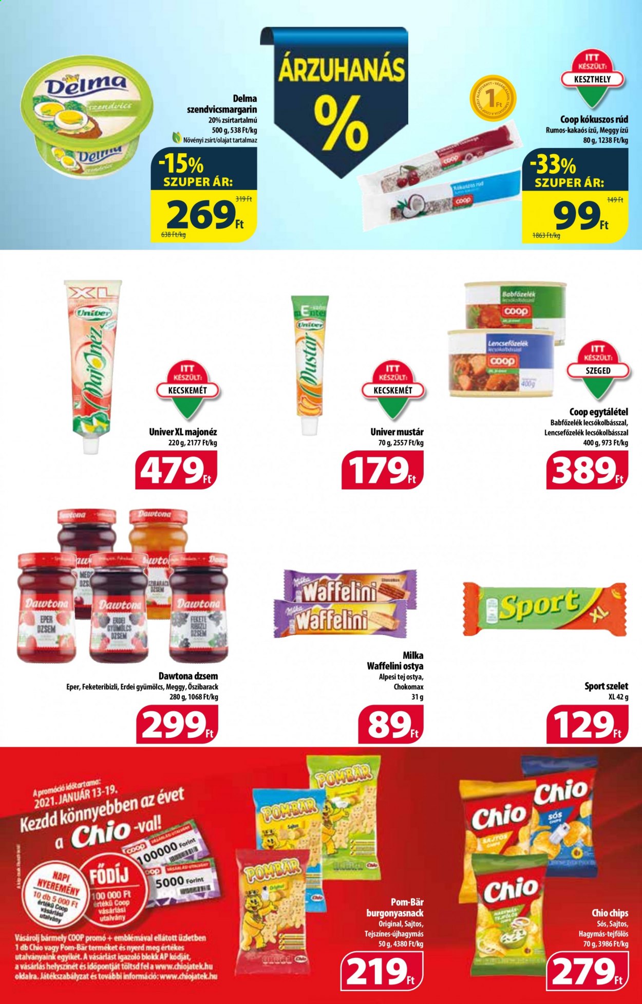 Coop akciós újságok - 2021.01.13 - 2021.01.19. Oldal 8