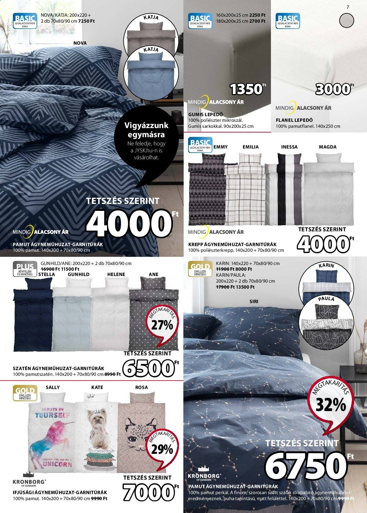 JYSK akciós újságok - 2021.01.14 - 2021.01.27. Oldal 7