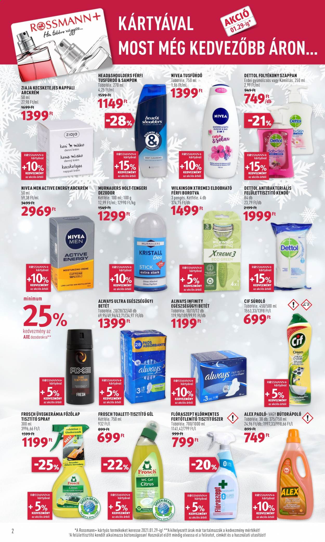Rossmann akciós újságok - 2021.01.18 - 2021.01.22. Oldal 2