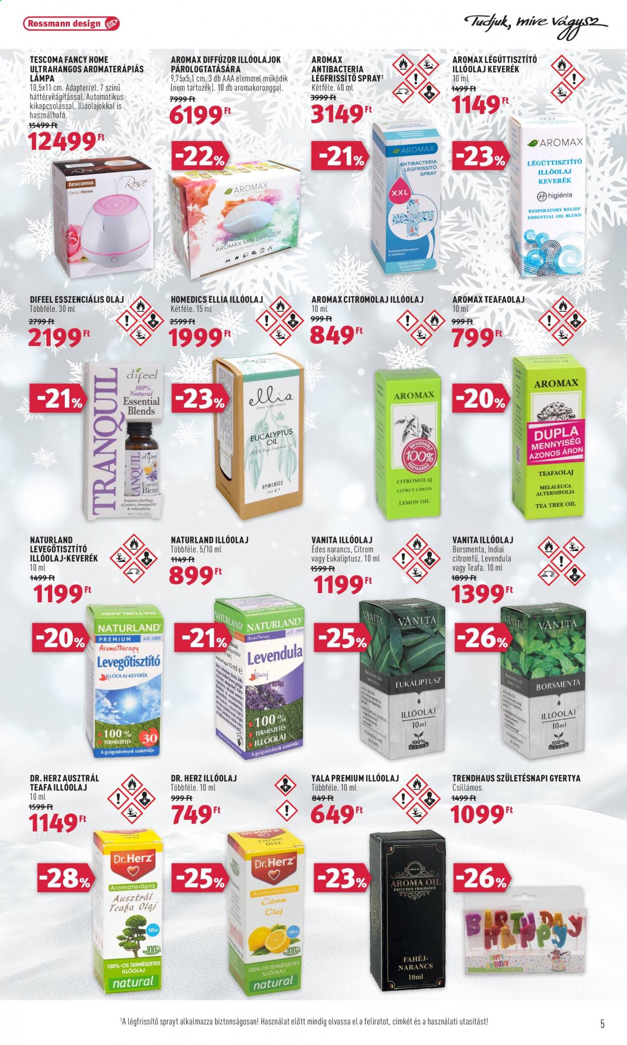 Rossmann akciós újságok - 2021.01.18 - 2021.01.22. Oldal 5