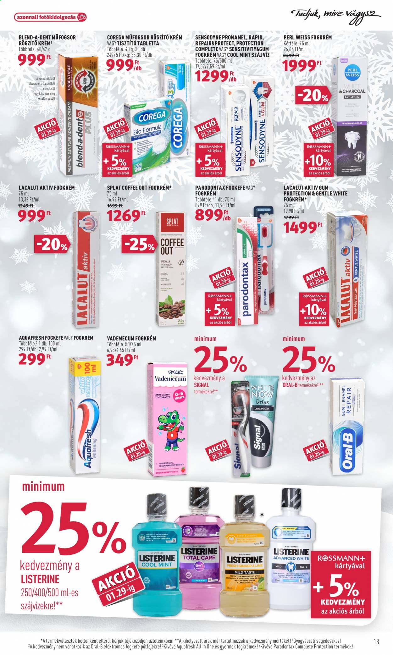 Rossmann akciós újságok - 2021.01.18 - 2021.01.22. Oldal 13