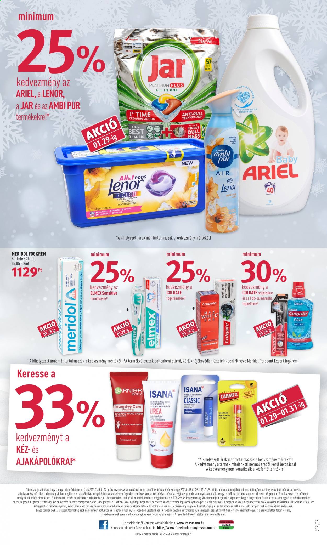Rossmann akciós újságok - 2021.01.18 - 2021.01.22. Oldal 20
