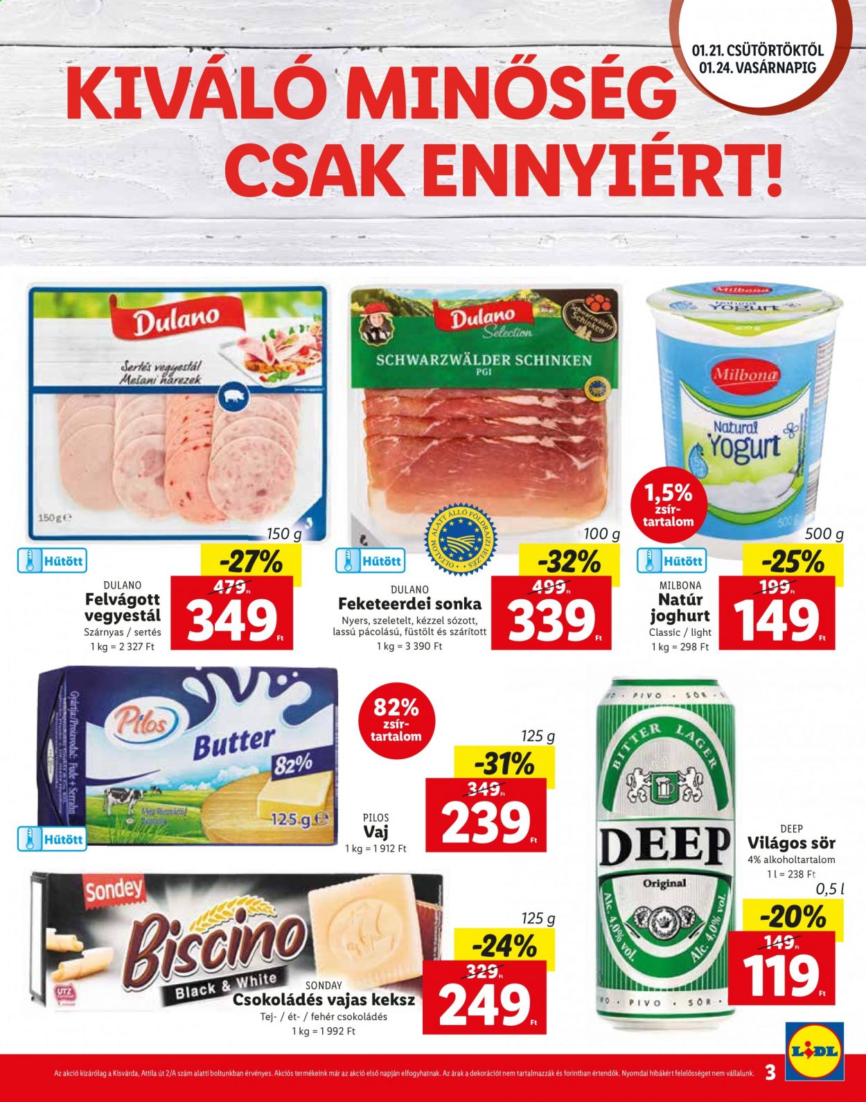 Lidl akciós újságok - 2021.01.21 - 2021.01.24. Oldal 3
