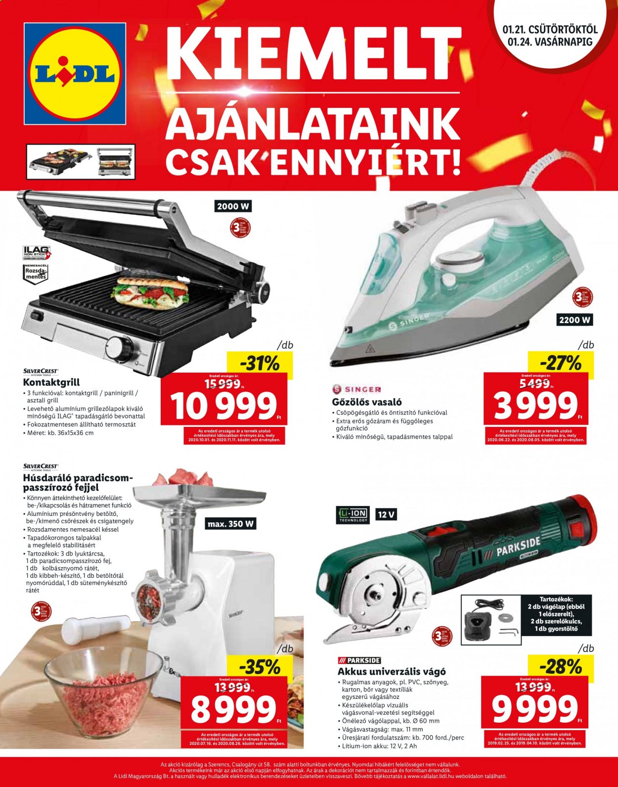Lidl akciós újságok - 2021.01.21 - 2021.01.24. Oldal 4
