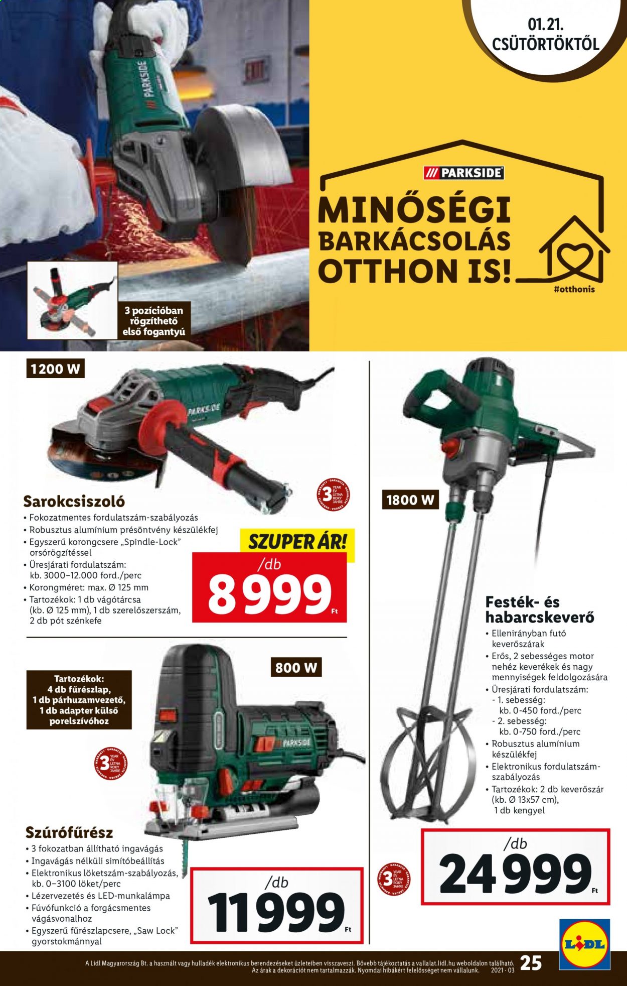 Lidl akciós újságok - 2021.01.21 - 2021.01.27. Oldal 25