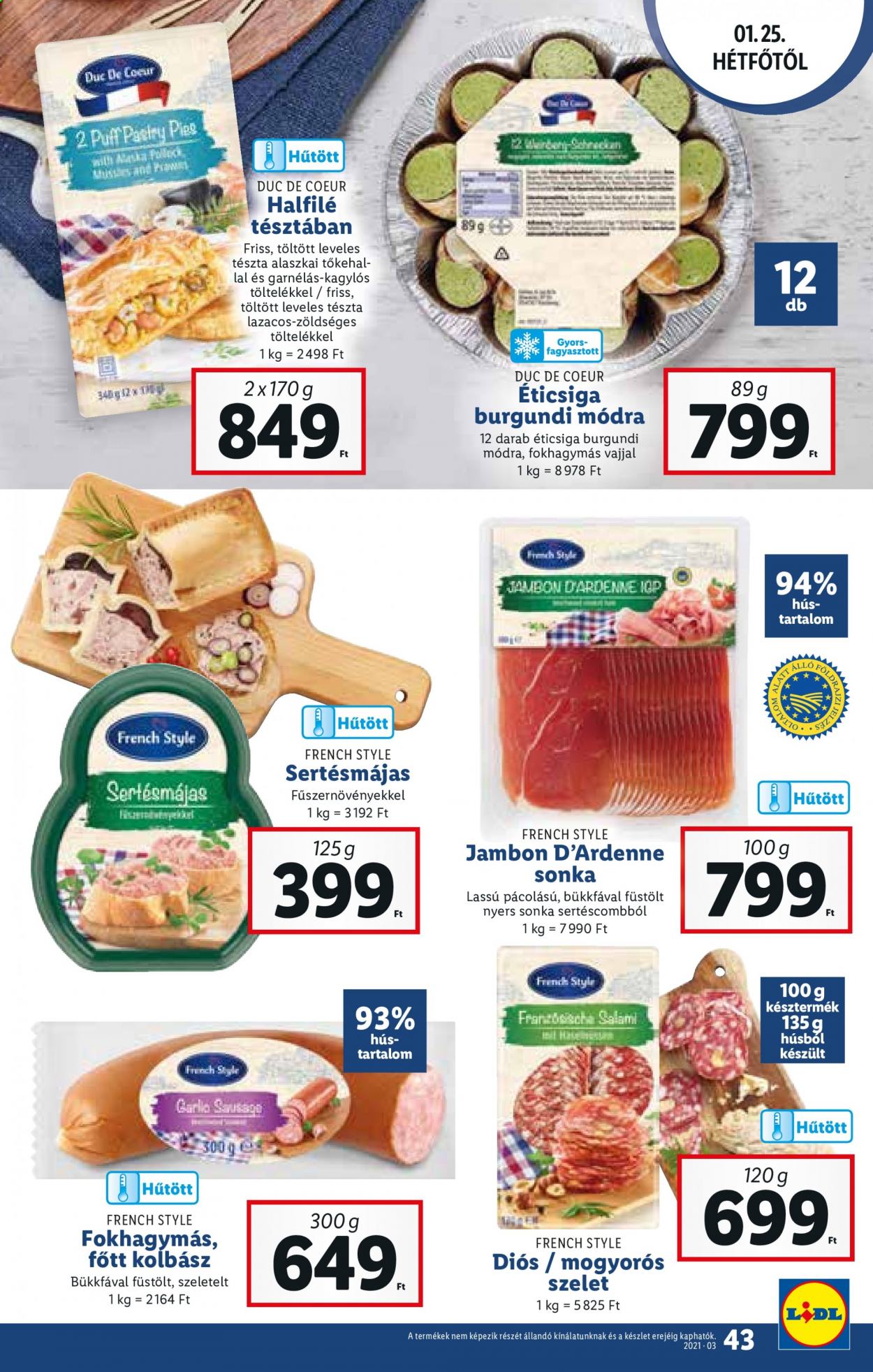 Lidl akciós újságok - 2021.01.21 - 2021.01.27. Oldal 43