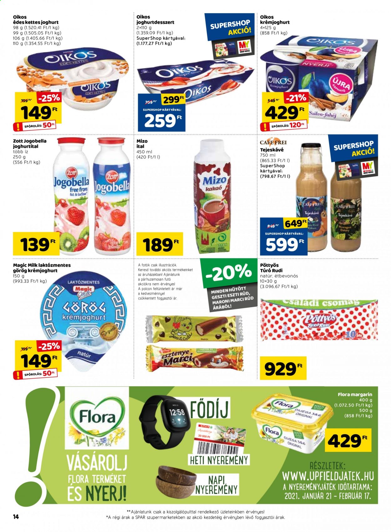 SPAR akciós újságok - 2021.01.21 - 2021.01.27. Oldal 14