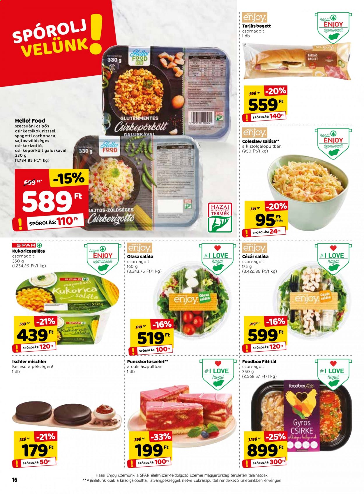 SPAR akciós újságok - 2021.01.21 - 2021.01.27. Oldal 16