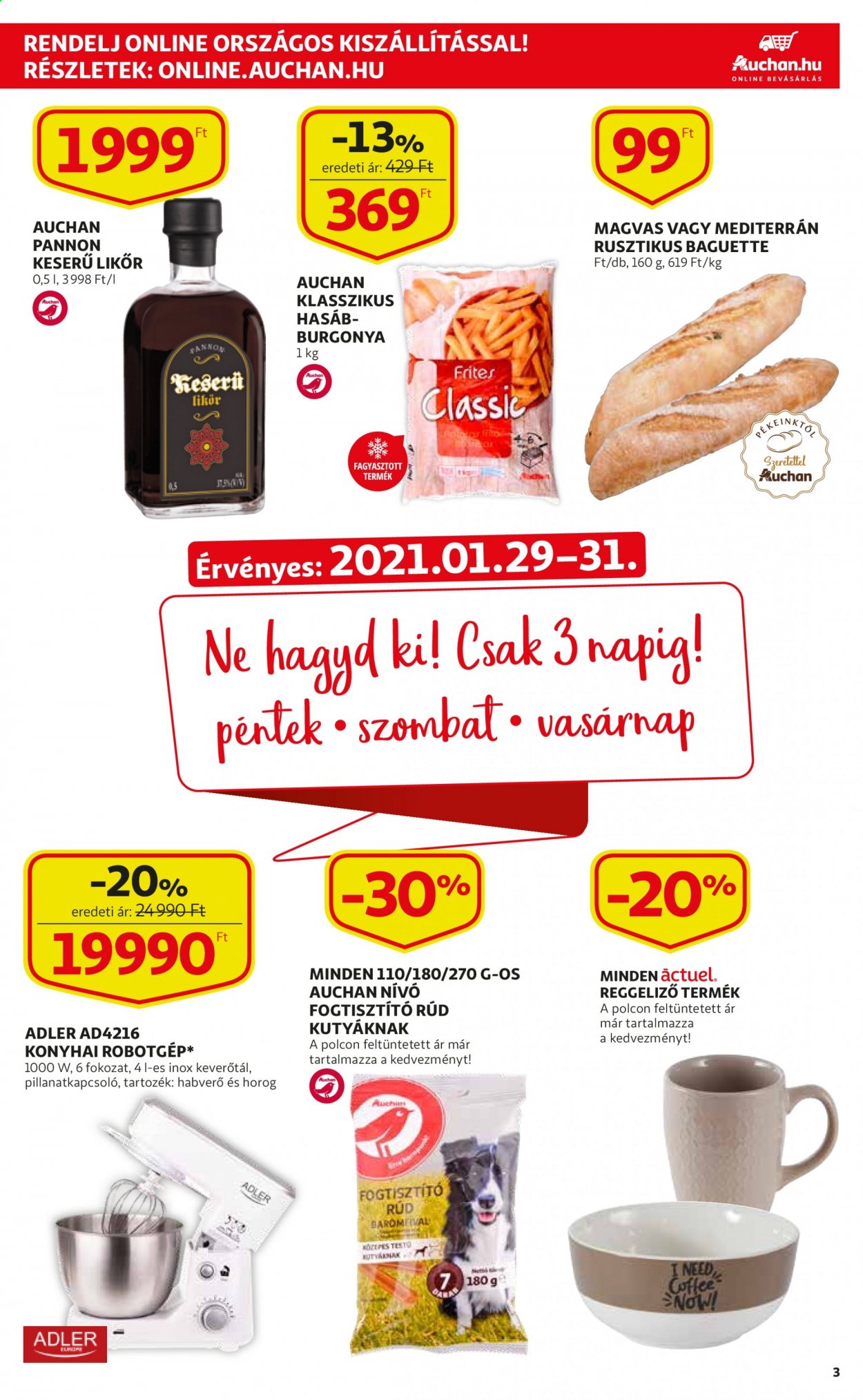 Auchan akciós újságok - 2021.01.21 - 2021.02.03. Oldal 3