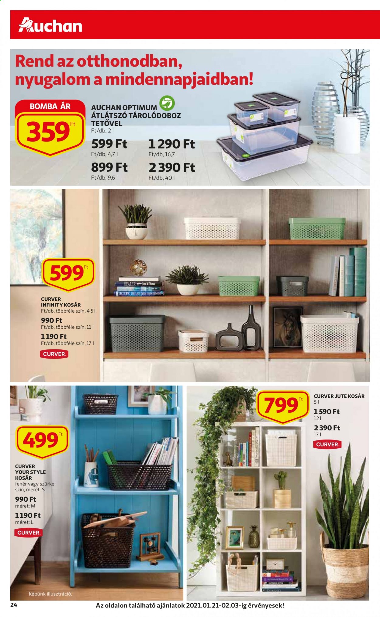 Auchan akciós újságok - 2021.01.21 - 2021.02.03. Oldal 24