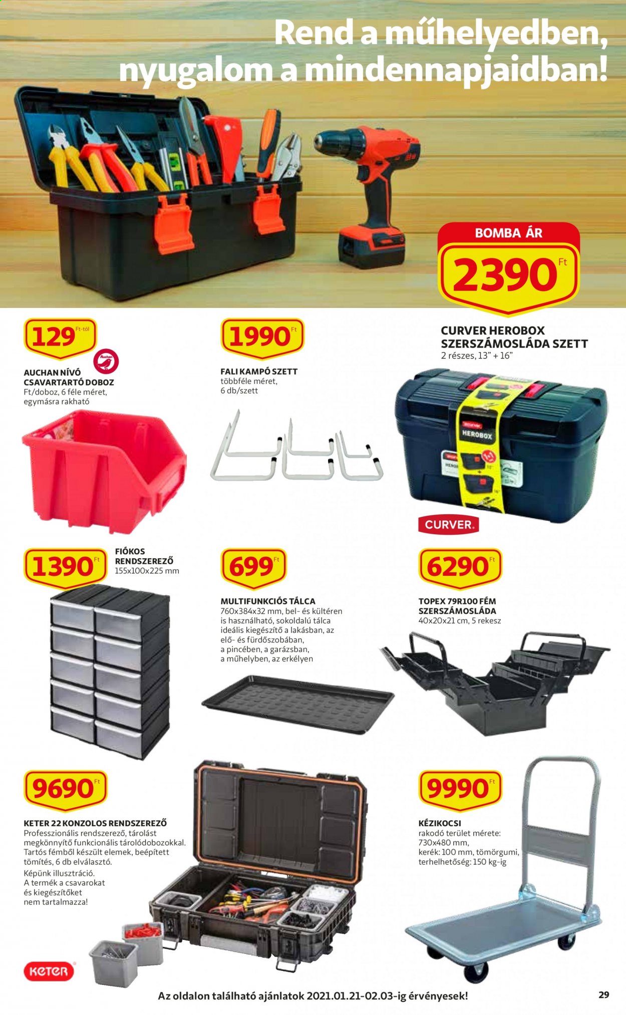 Auchan akciós újságok - 2021.01.21 - 2021.02.03. Oldal 29