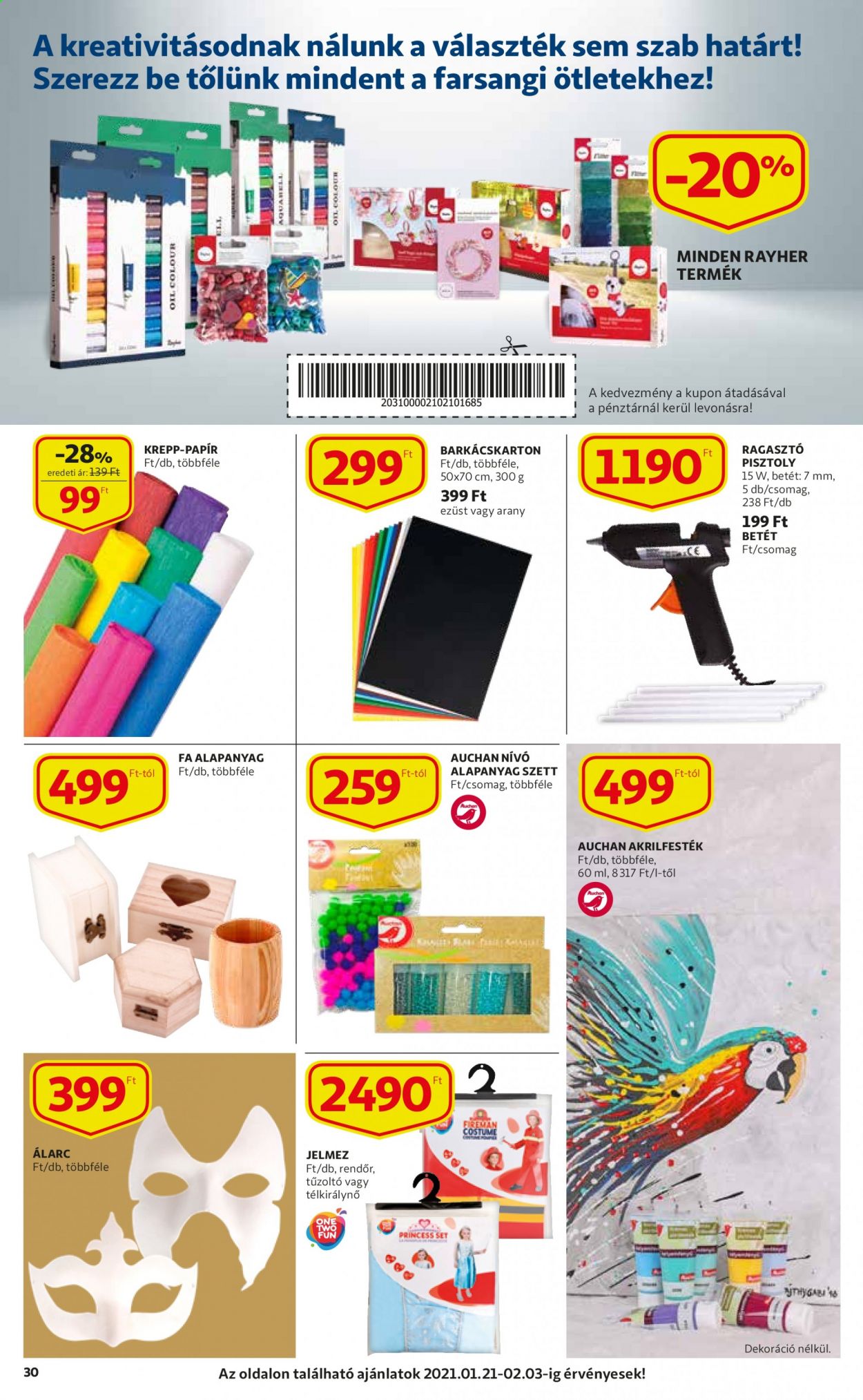 Auchan akciós újságok - 2021.01.21 - 2021.02.03. Oldal 30