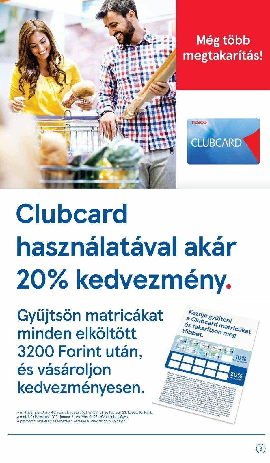 TESCO akciós újságok - 2021.01.21 - 2021.01.27. Oldal 3