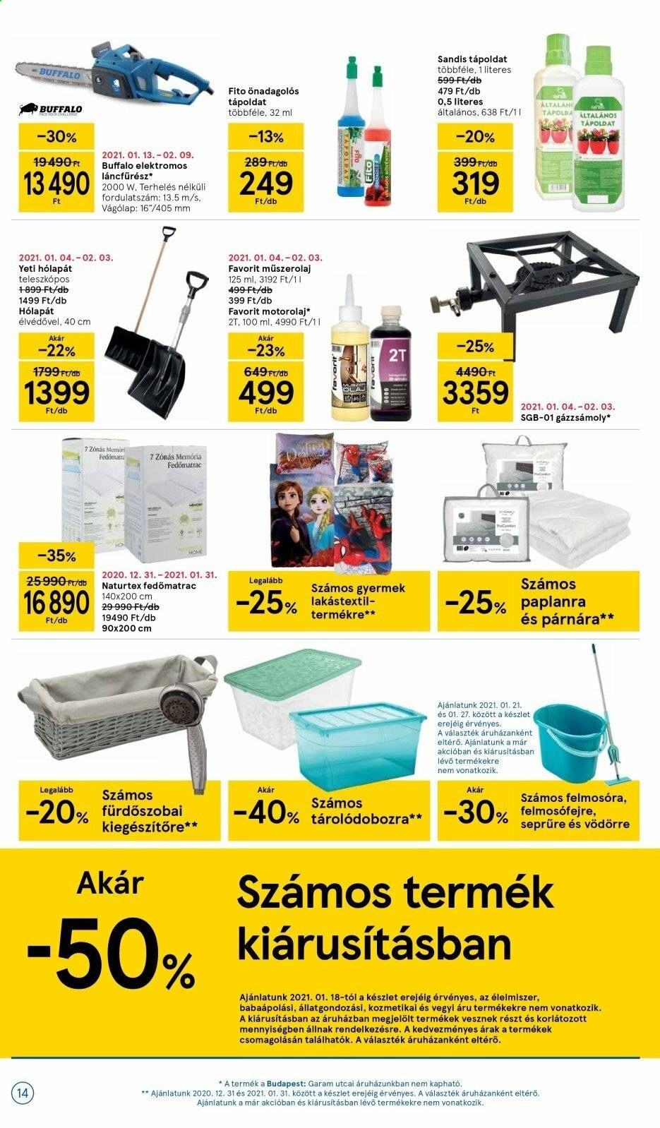 TESCO akciós újságok - 2021.01.21 - 2021.01.27. Oldal 14