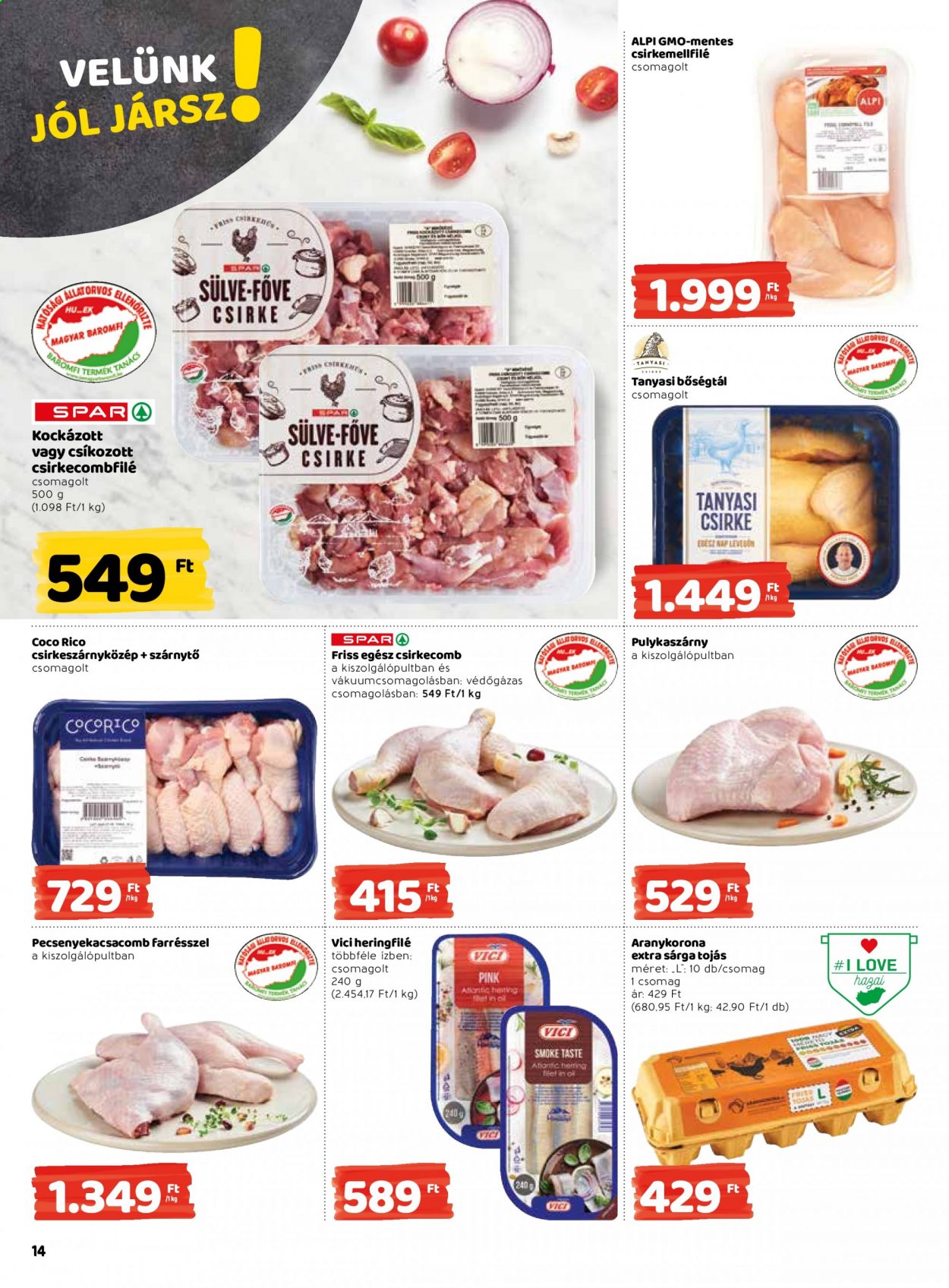 INTERSPAR akciós újságok - 2021.01.21 - 2021.01.27. Oldal 14