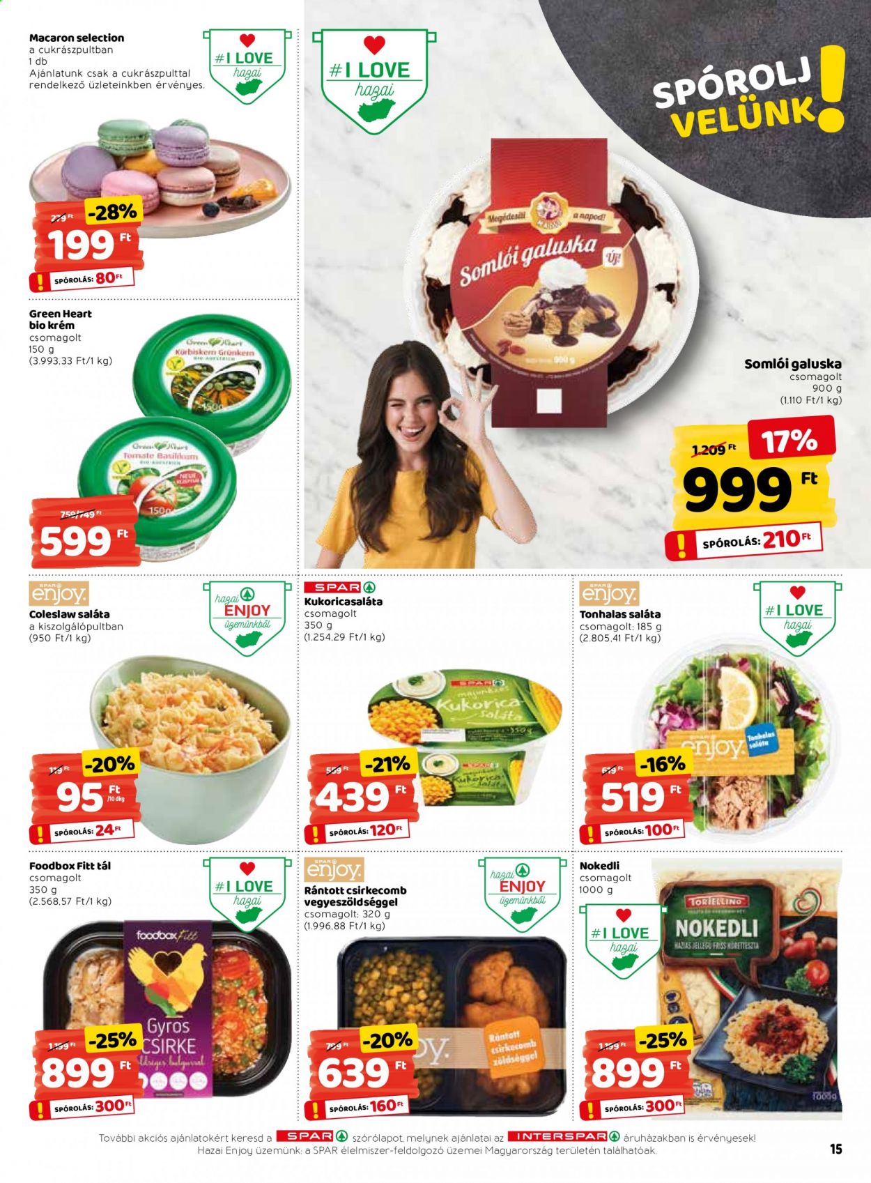 INTERSPAR akciós újságok - 2021.01.21 - 2021.01.27. Oldal 15