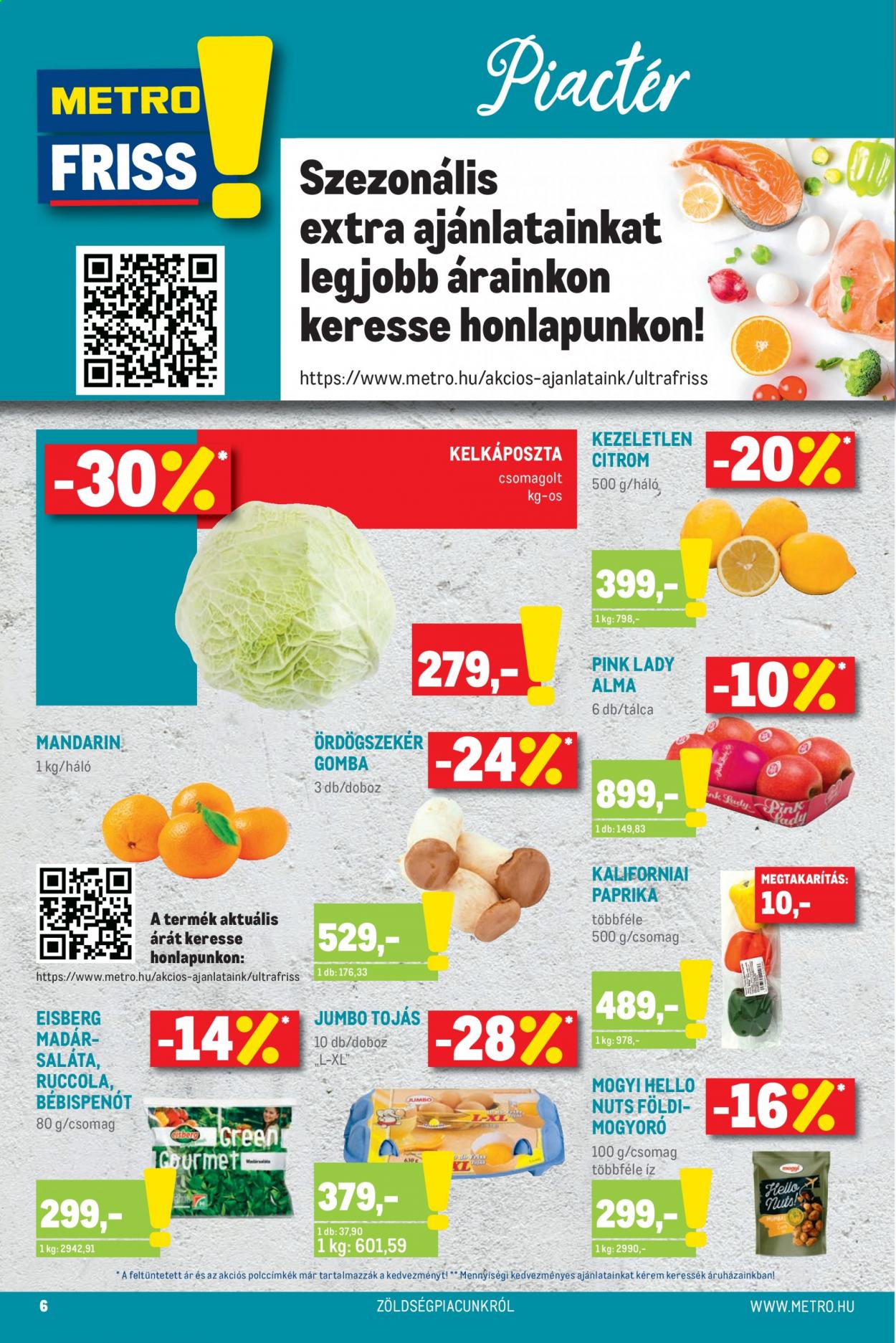 Metro akciós újságok - 2021.01.20 - 2021.02.02. Oldal 6