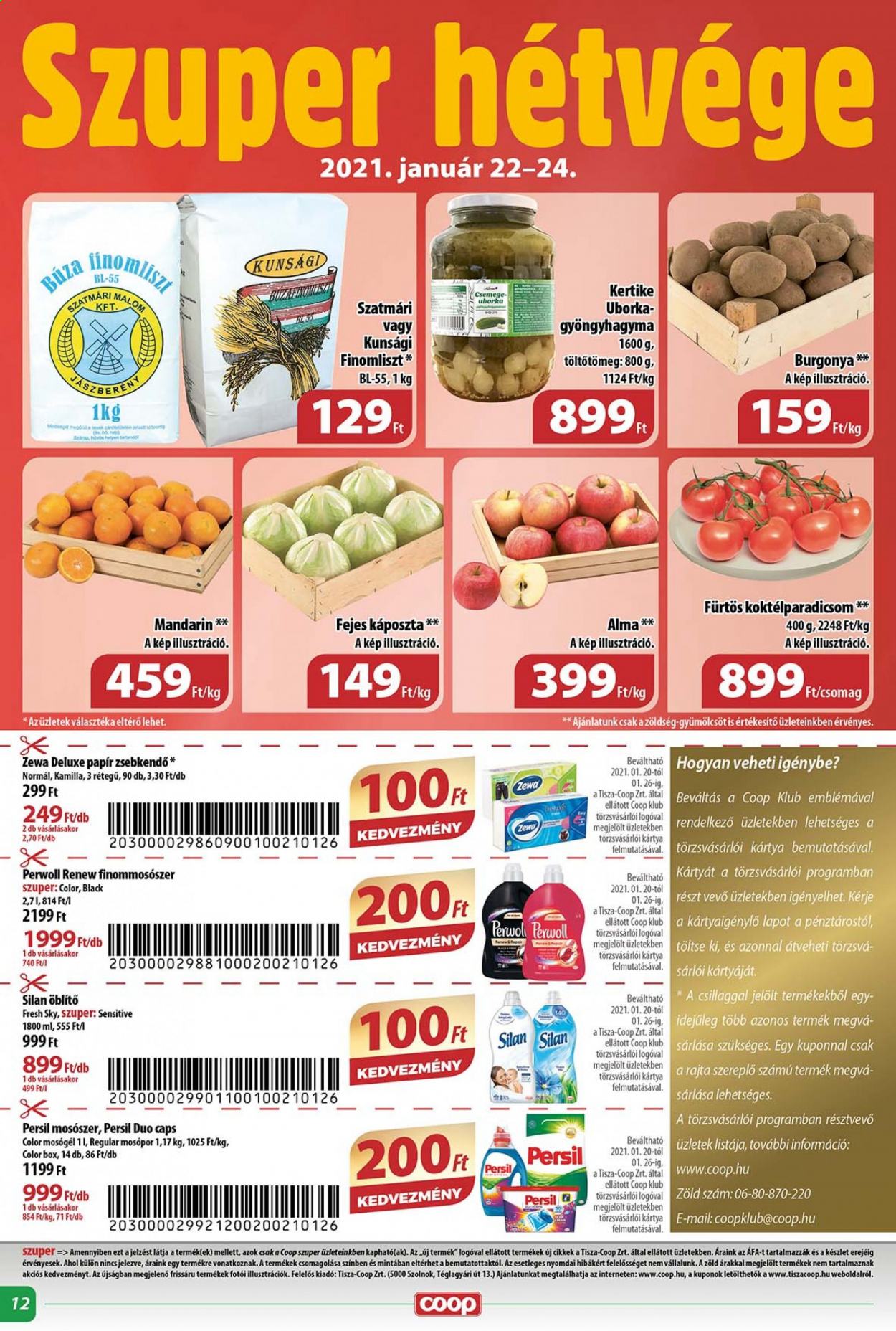 Coop akciós újságok - 2021.01.20 - 2021.01.26. Oldal 12