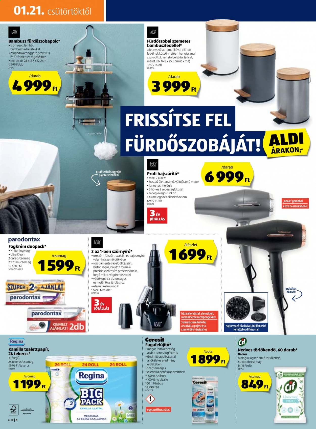 Aldi akciós újságok - 2021.01.21 - 2021.01.27. Oldal 6