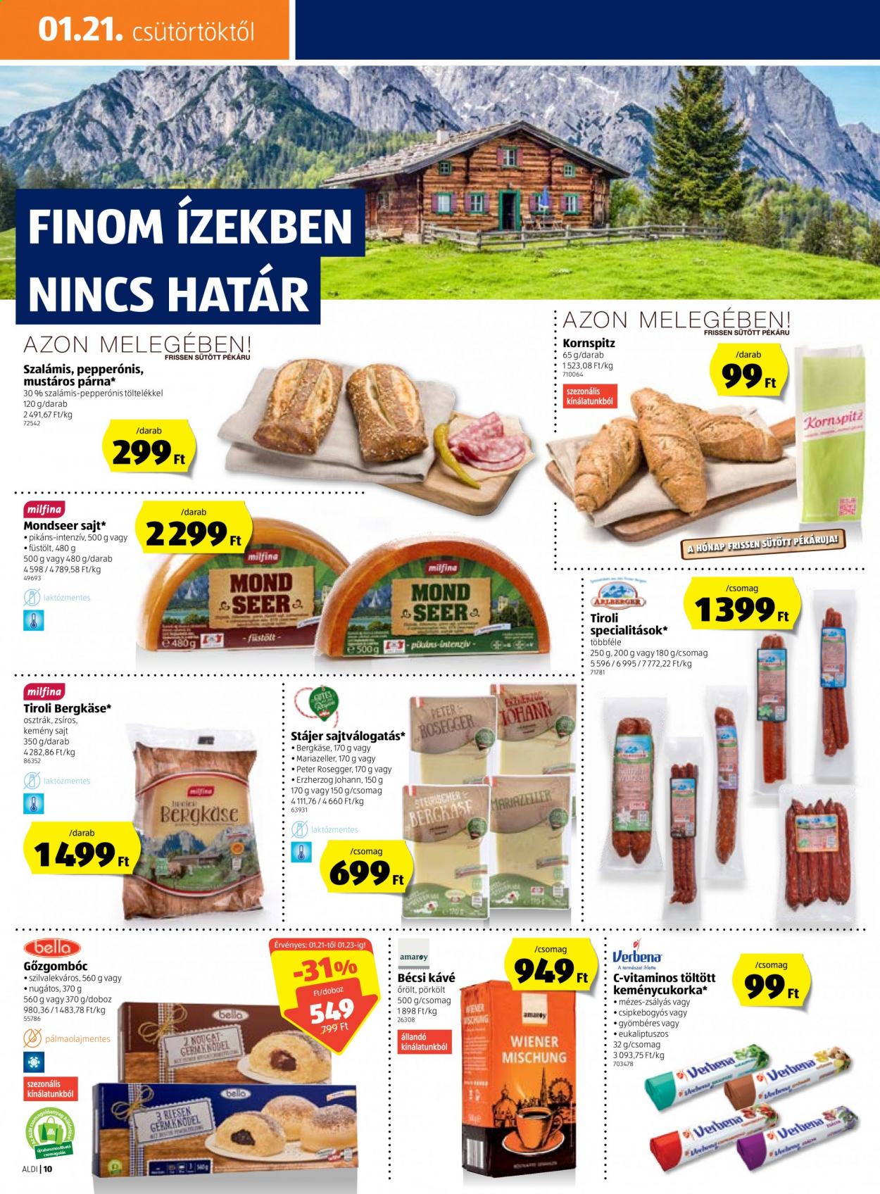 Aldi akciós újságok - 2021.01.21 - 2021.01.27. Oldal 10