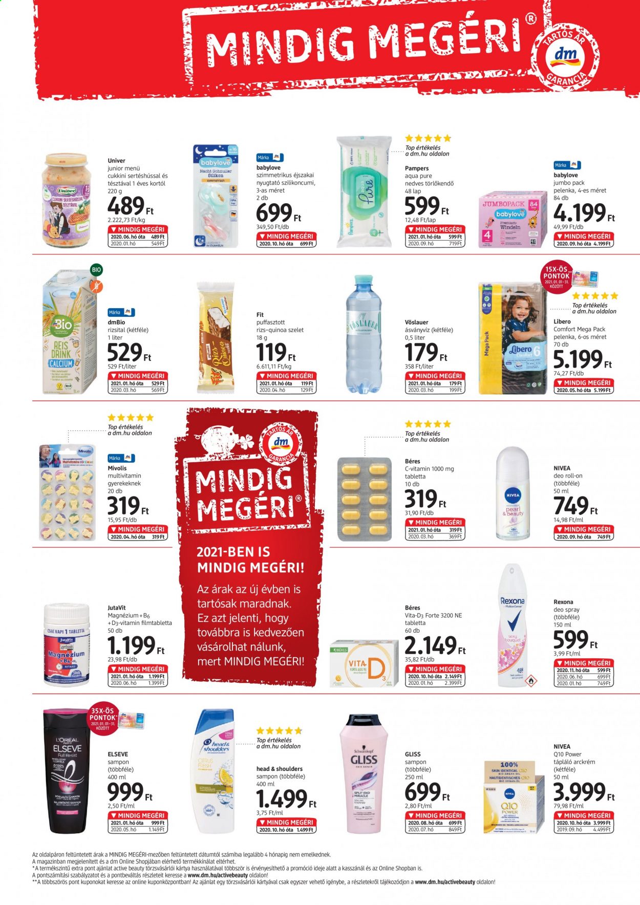 dm drogerie markt akciós újságok - 2021.01.21 - 2021.02.03. Oldal 2