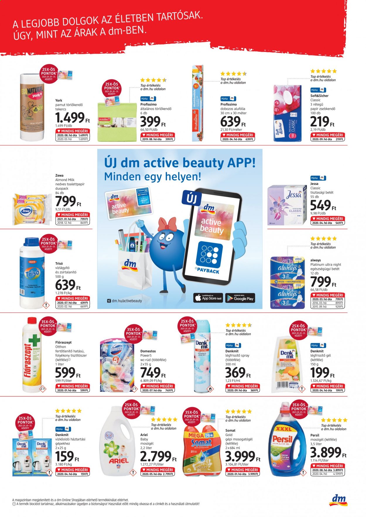 dm drogerie markt akciós újságok - 2021.01.21 - 2021.02.03. Oldal 3