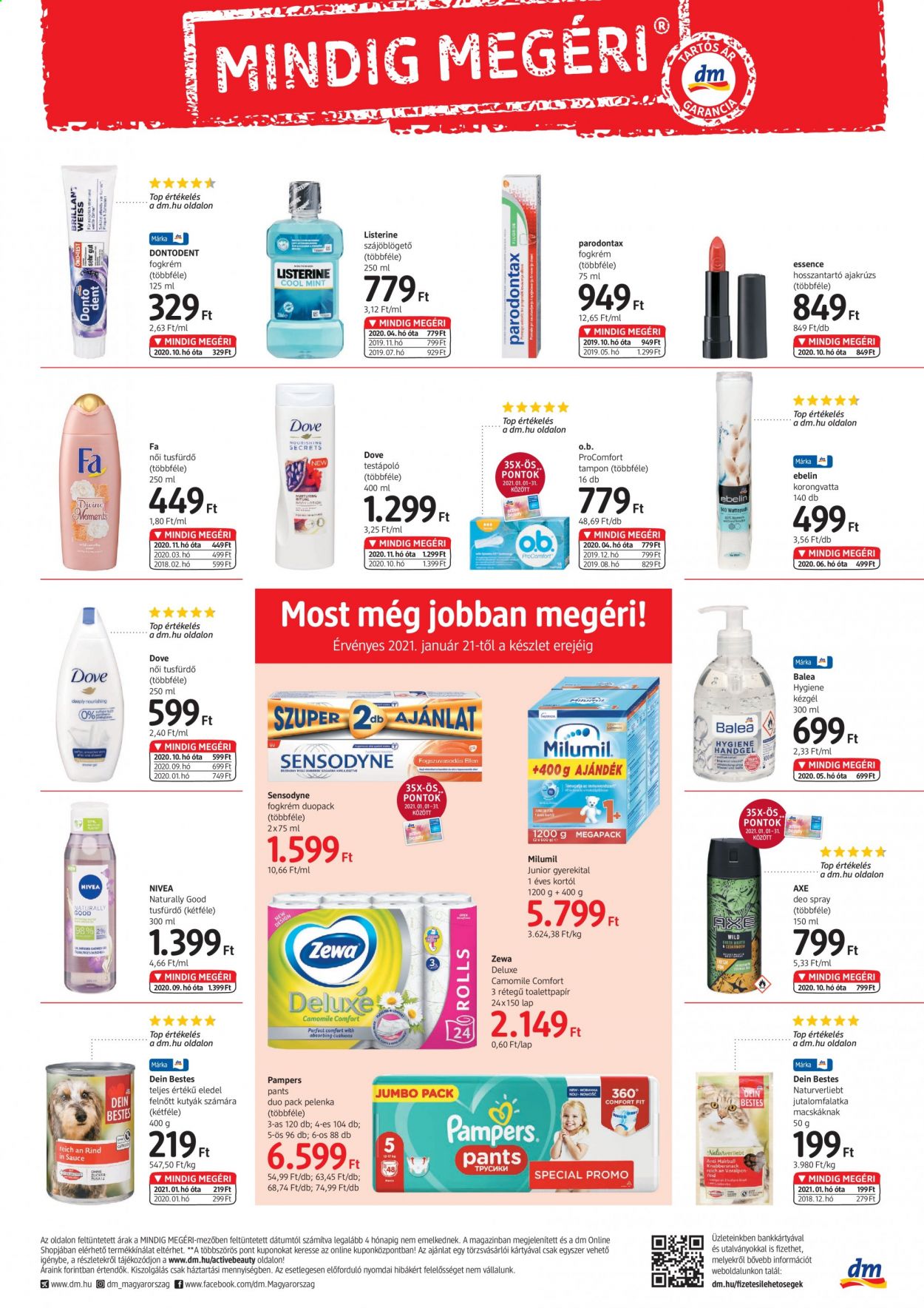 dm drogerie markt akciós újságok - 2021.01.21 - 2021.02.03. Oldal 4