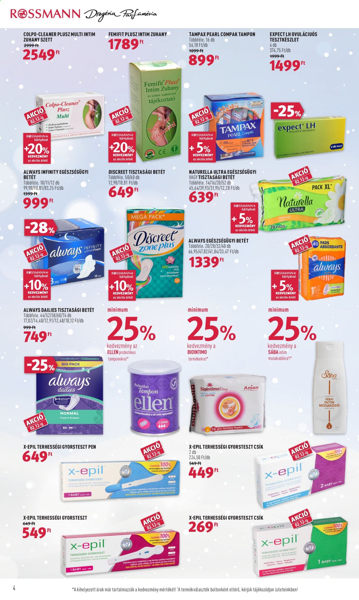 Rossmann akciós újságok - 2021.02.01 - 2021.02.05. Oldal 4