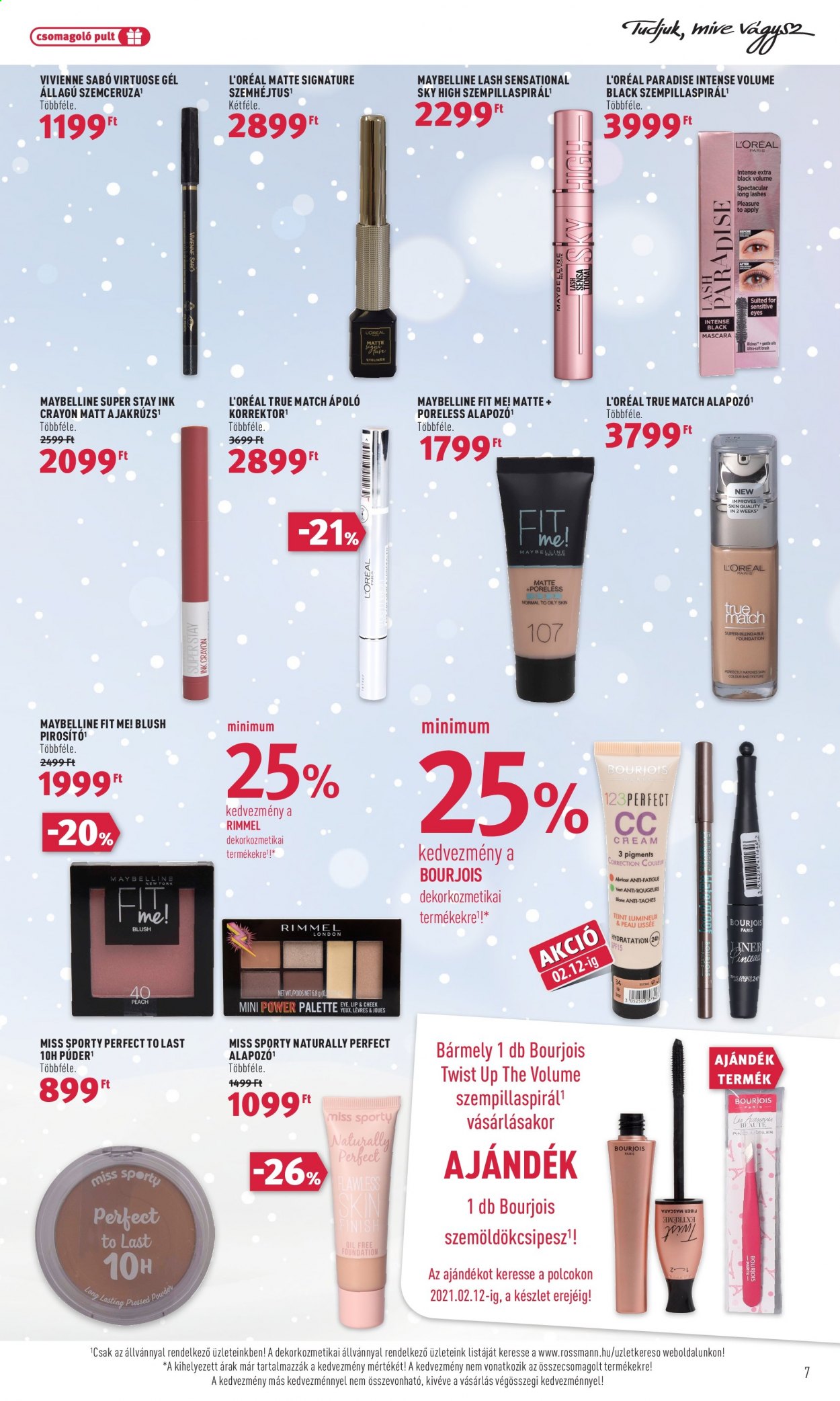 Rossmann akciós újságok - 2021.02.01 - 2021.02.05. Oldal 7