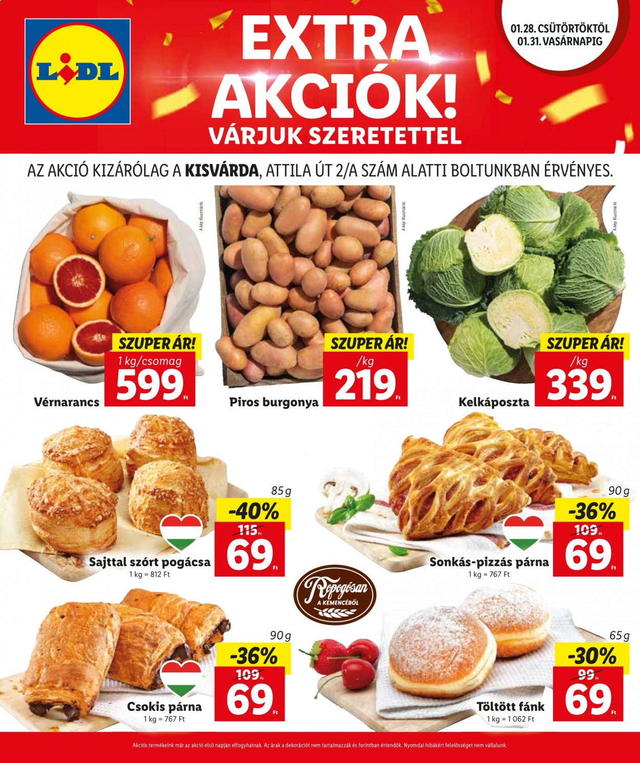 Lidl akciós újságok - 2021.01.28 - 2021.01.31. Oldal 1