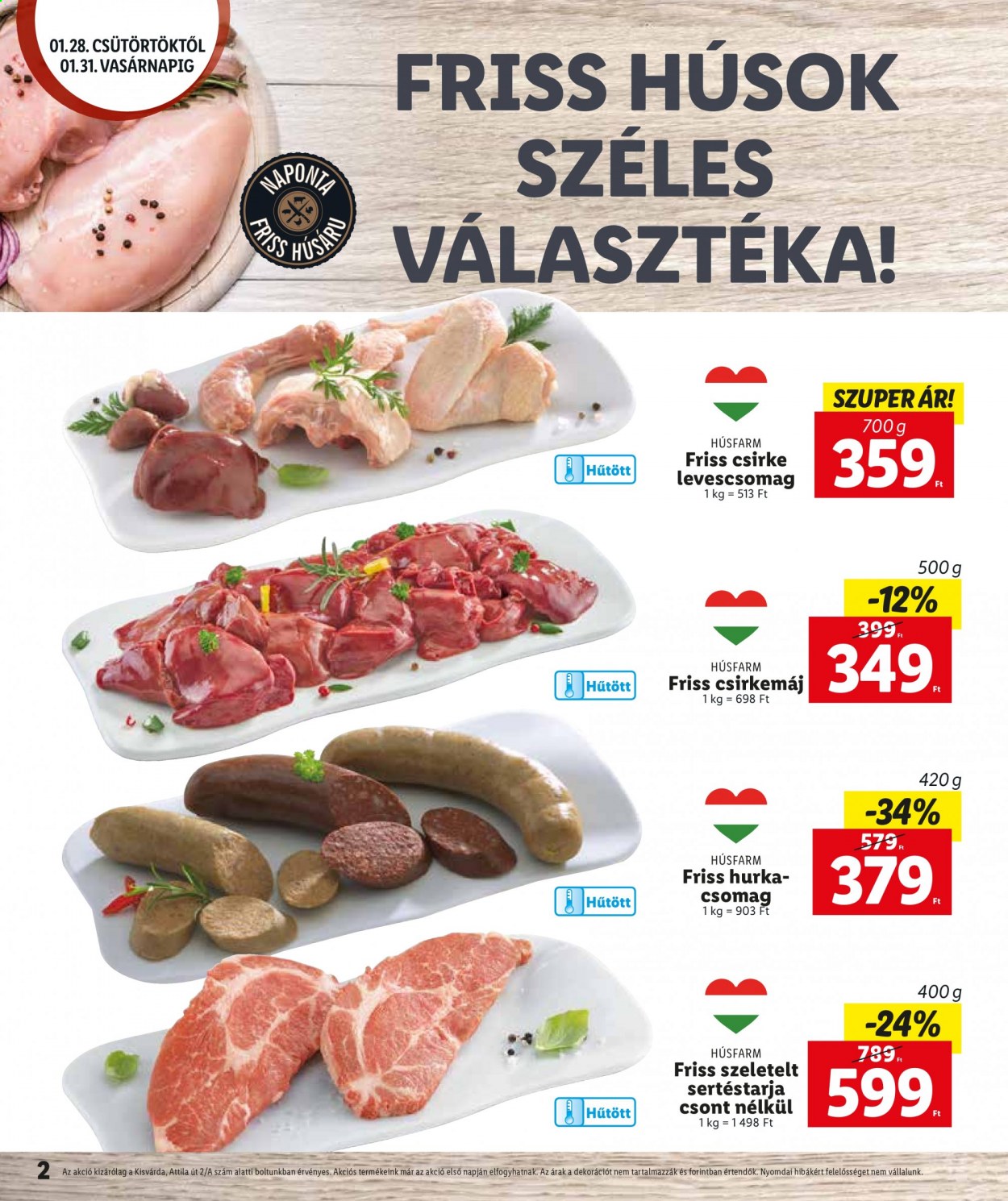 Lidl akciós újságok - 2021.01.28 - 2021.01.31. Oldal 2