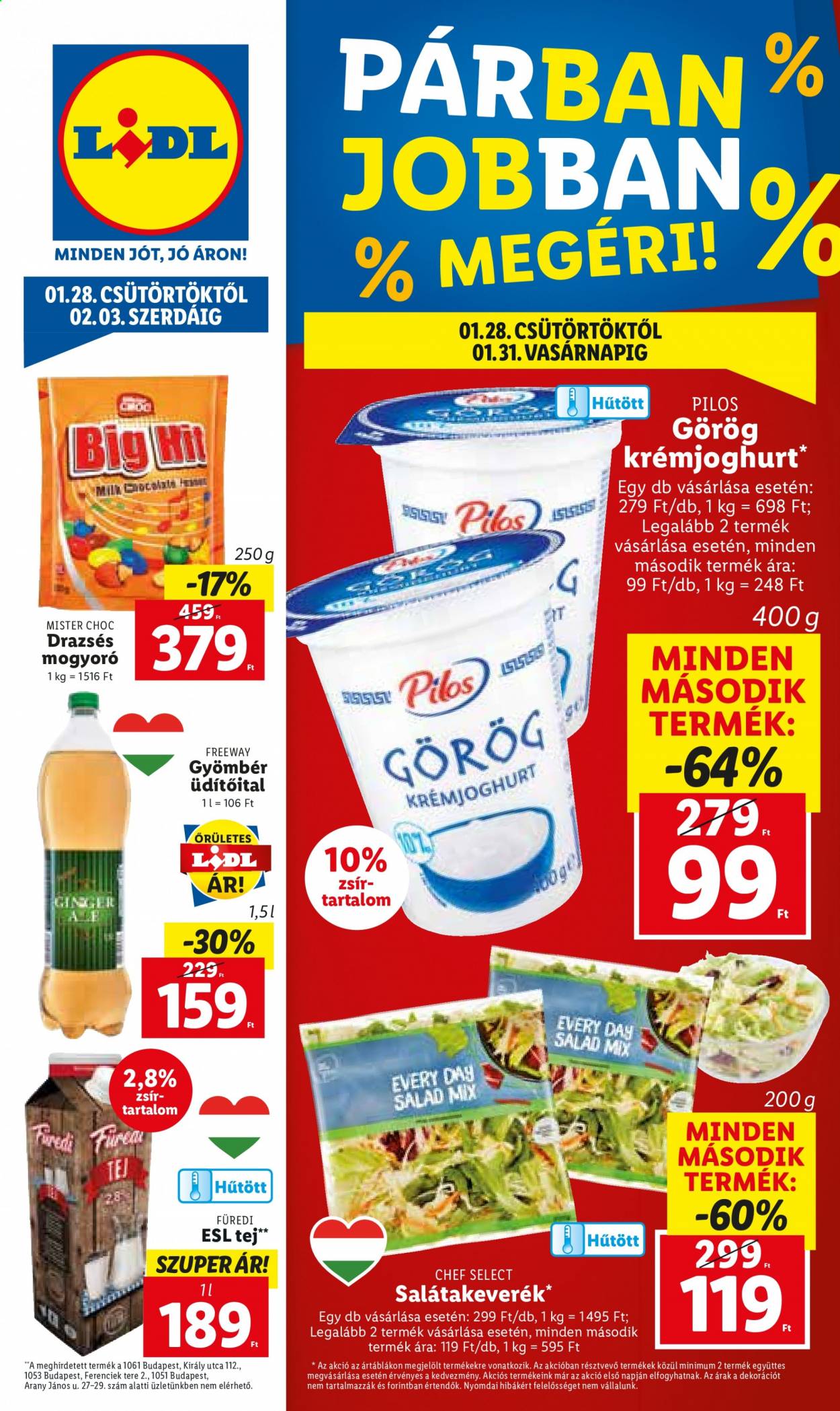 Lidl akciós újságok - 2021.01.28 - 2021.02.03. Oldal 1