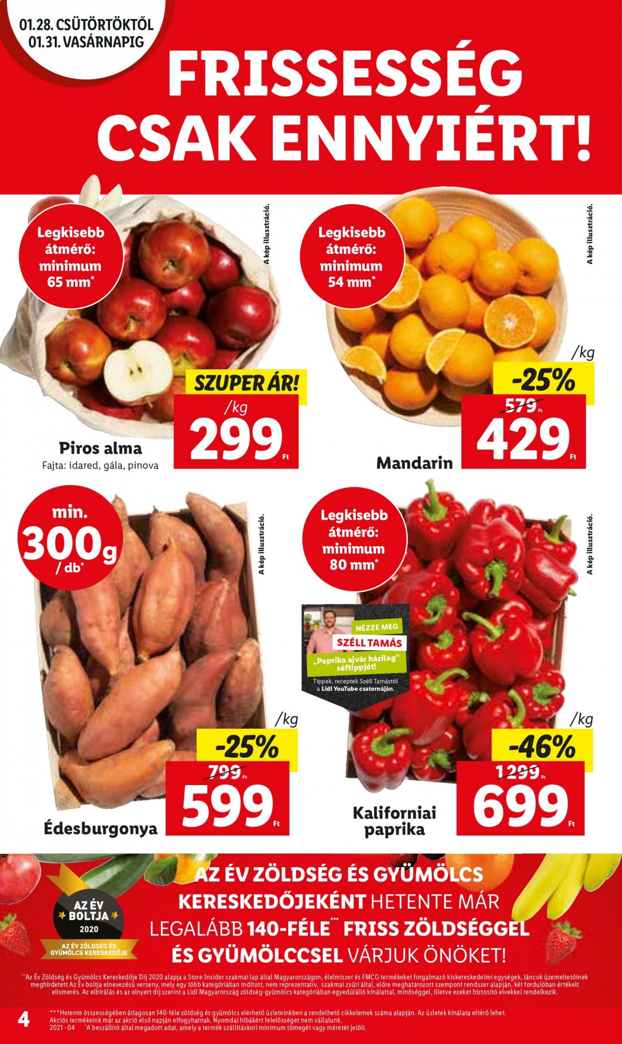 Lidl akciós újságok - 2021.01.28 - 2021.02.03. Oldal 4