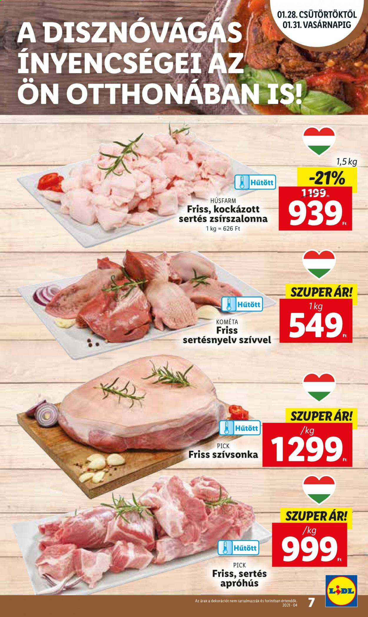 Lidl akciós újságok - 2021.01.28 - 2021.02.03. Oldal 7