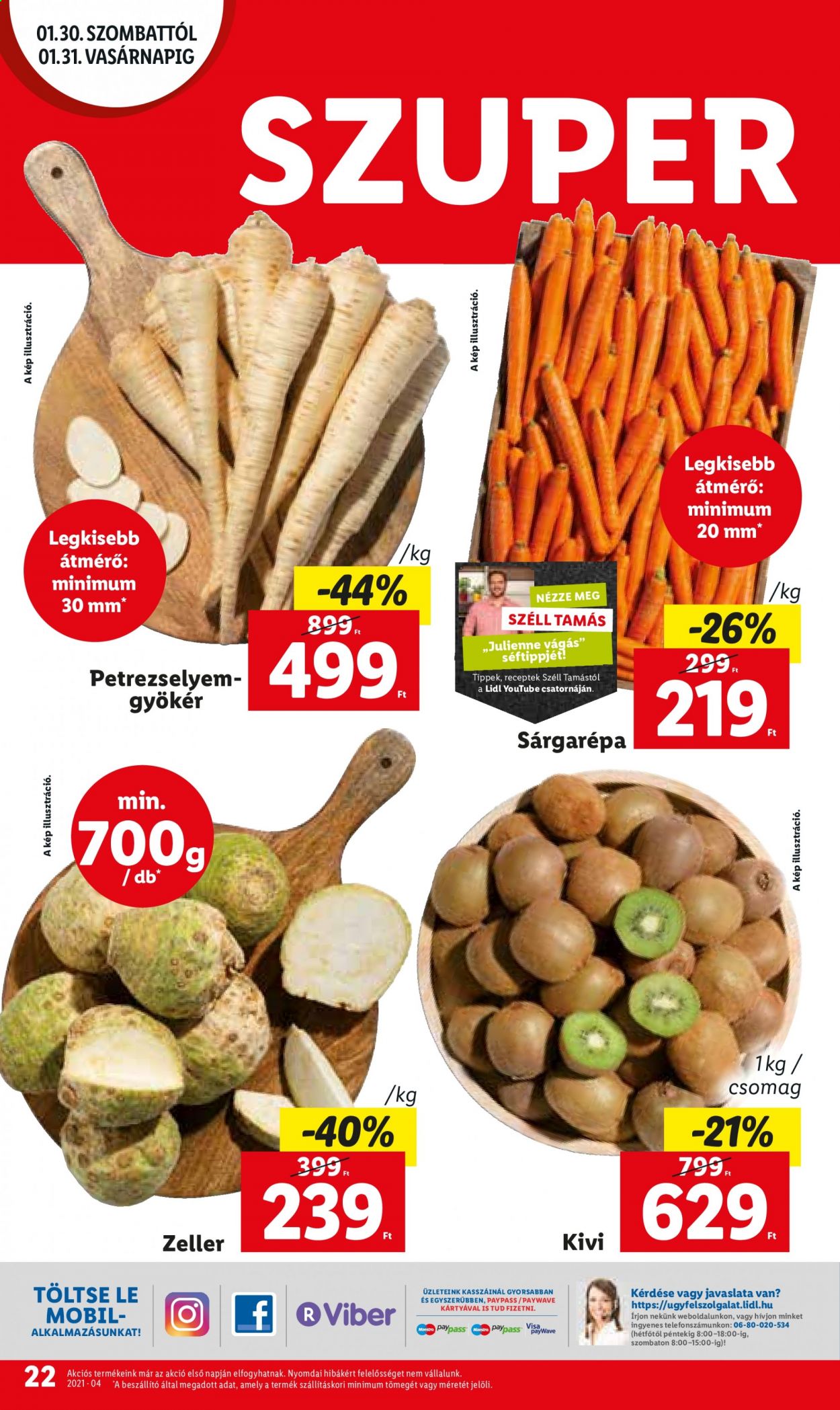 Lidl akciós újságok - 2021.01.28 - 2021.02.03. Oldal 22