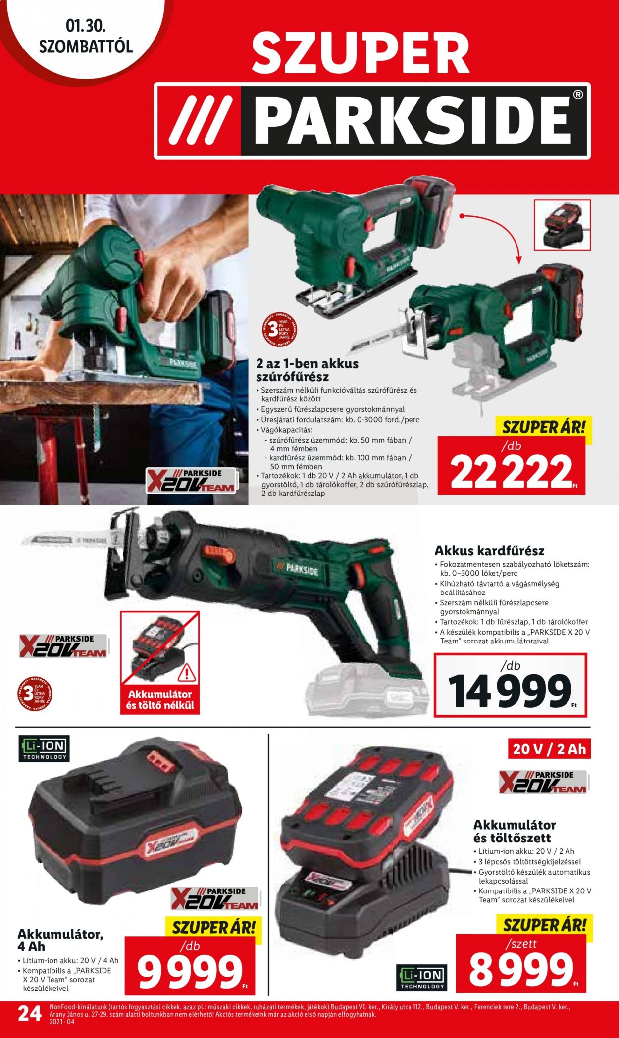 Lidl akciós újságok - 2021.01.28 - 2021.02.03. Oldal 24