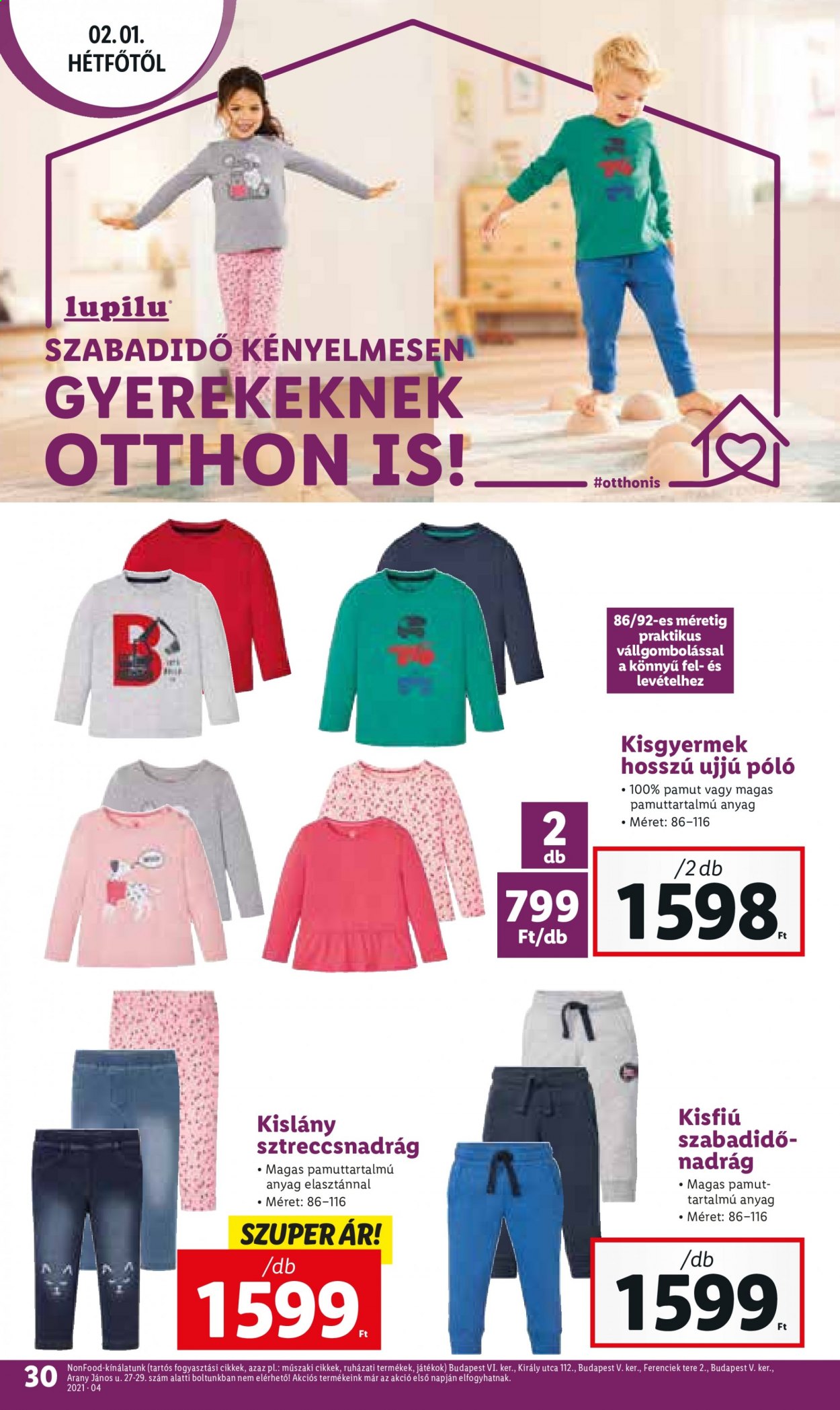 Lidl akciós újságok - 2021.01.28 - 2021.02.03. Oldal 30