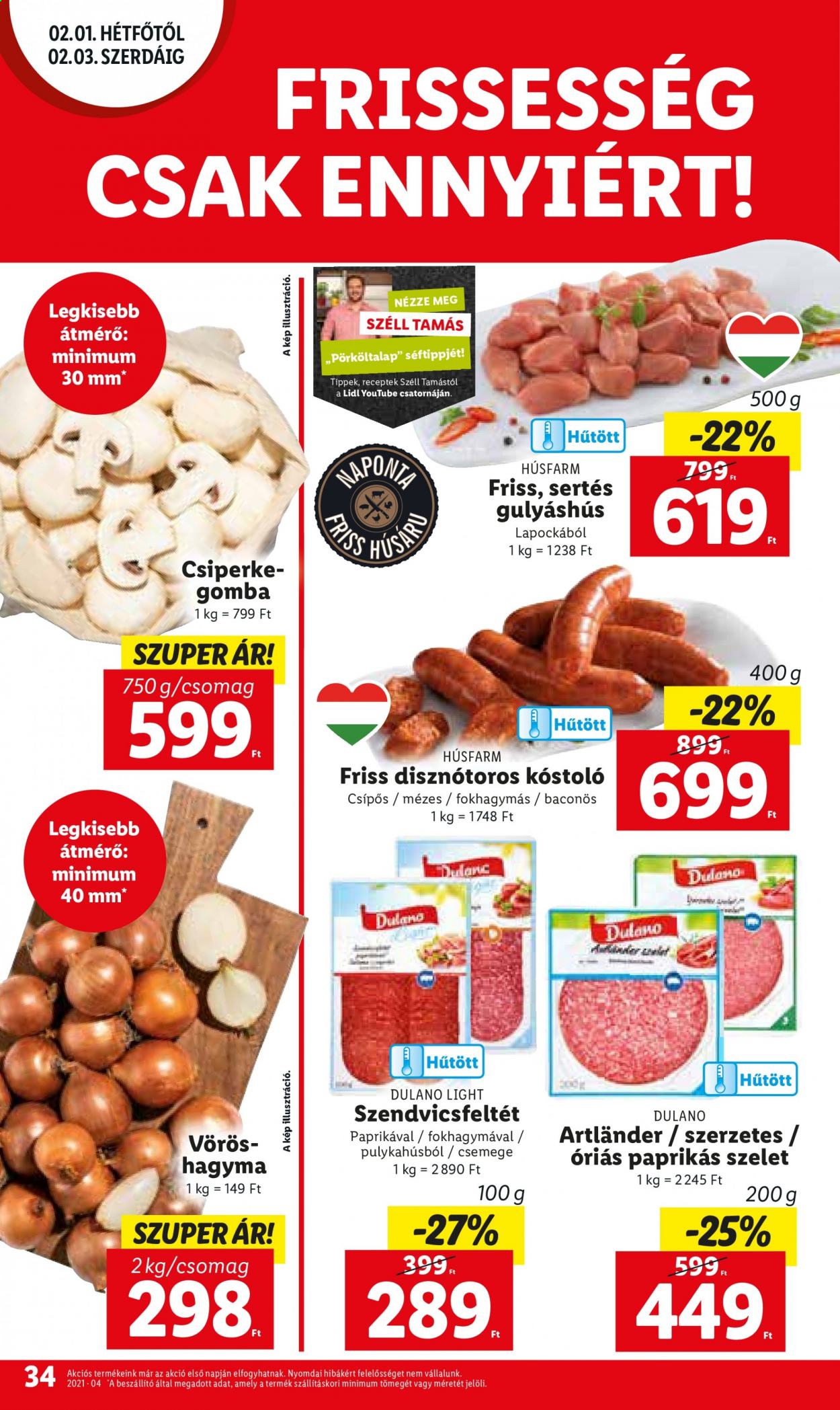 Lidl akciós újságok - 2021.01.28 - 2021.02.03. Oldal 34
