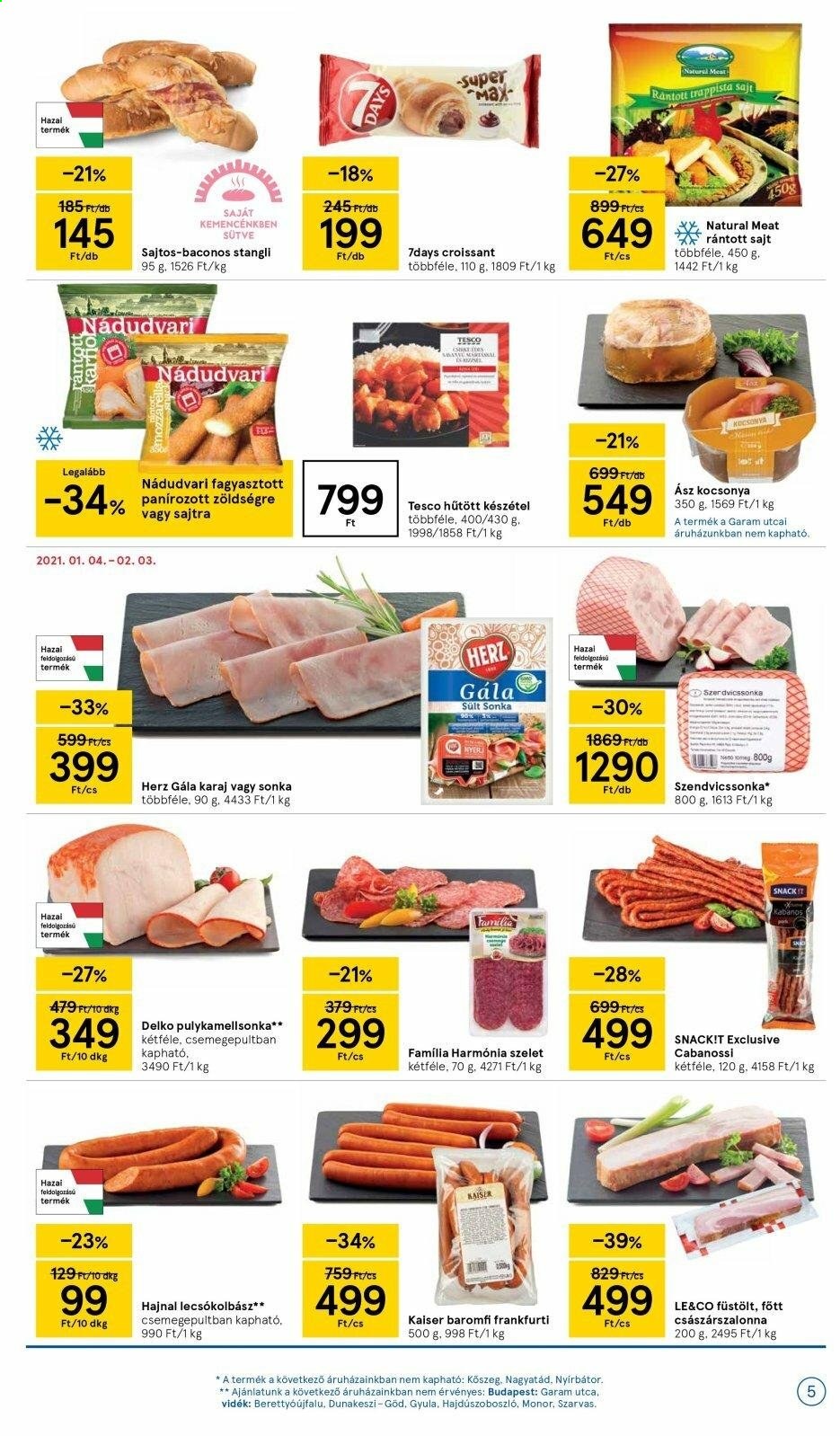 TESCO akciós újságok - 2021.01.28 - 2021.02.03. Oldal 5