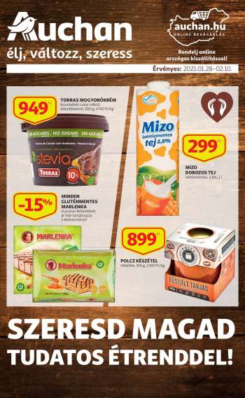 Újság Auchan - 2021.01.28 - 2021.02.10.