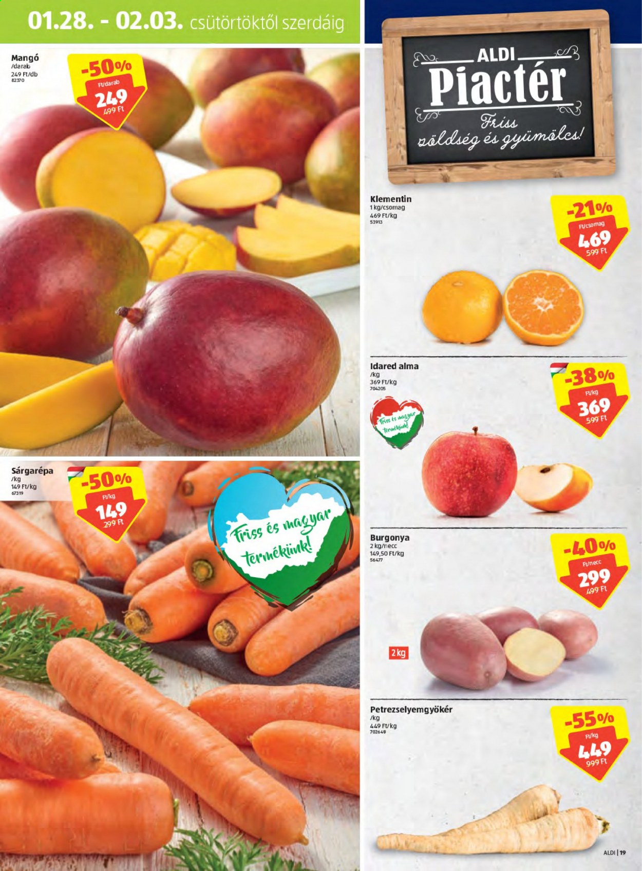 Aldi akciós újságok - 2021.01.28 - 2021.02.03. Oldal 19