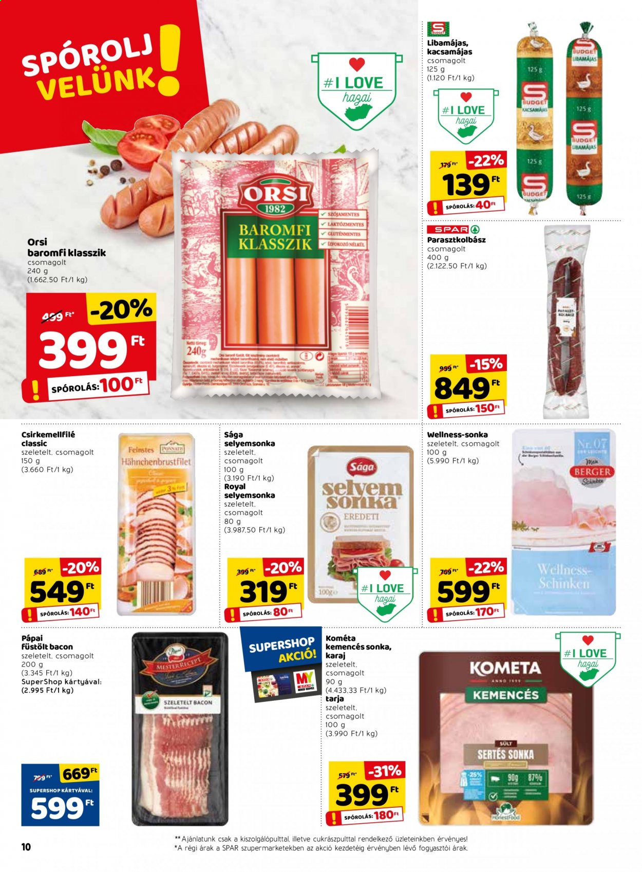 SPAR akciós újságok - 2021.01.28 - 2021.02.03. Oldal 10