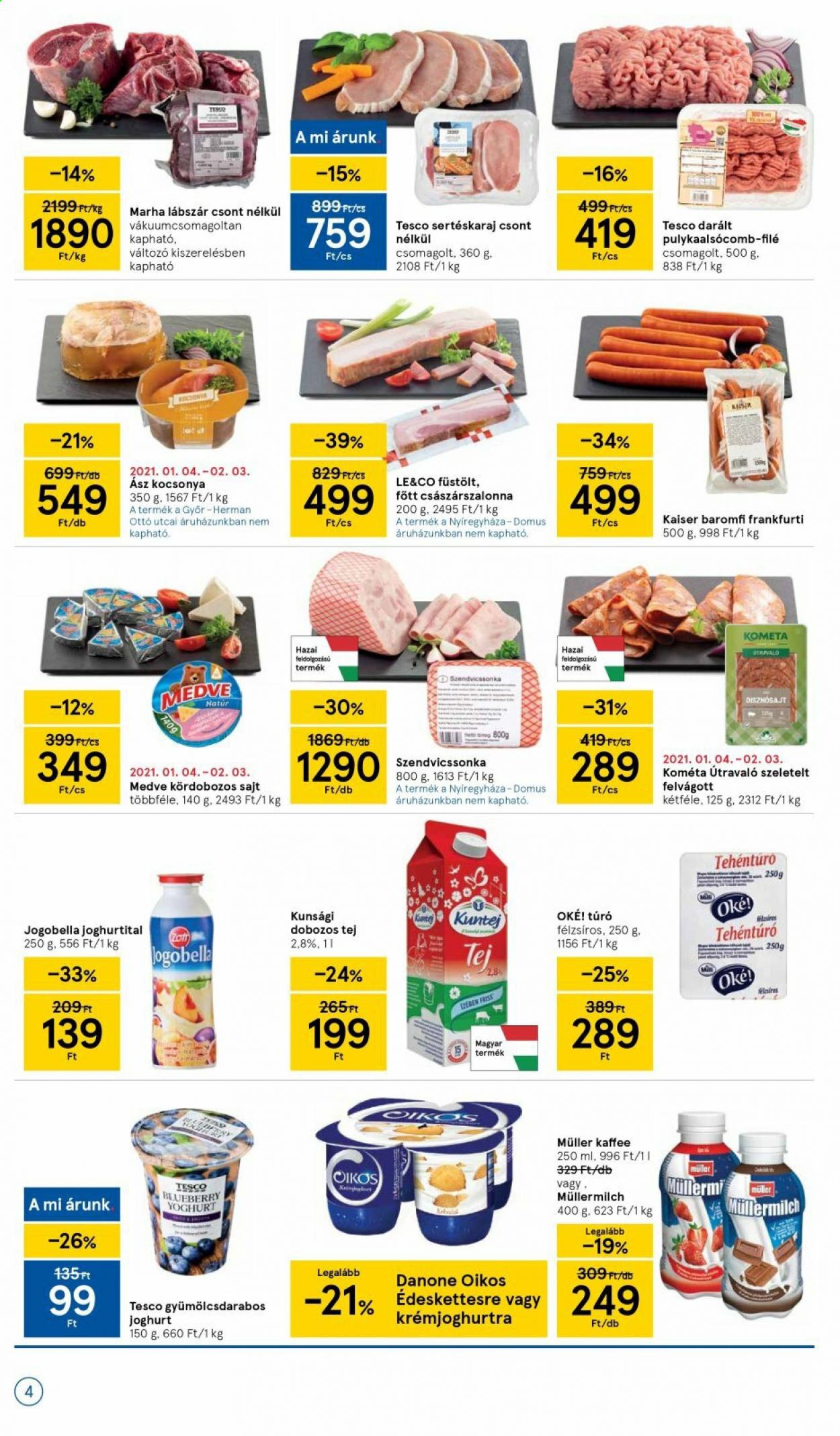 TESCO akciós újságok - 2021.01.28 - 2021.02.03. Oldal 4