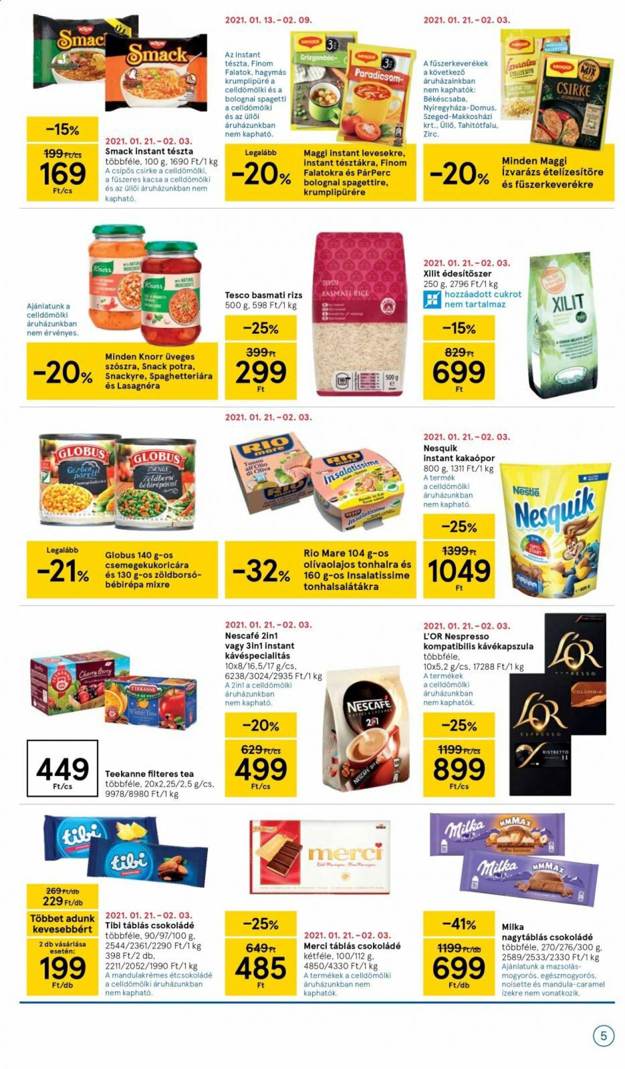 TESCO akciós újságok - 2021.01.28 - 2021.02.03. Oldal 5