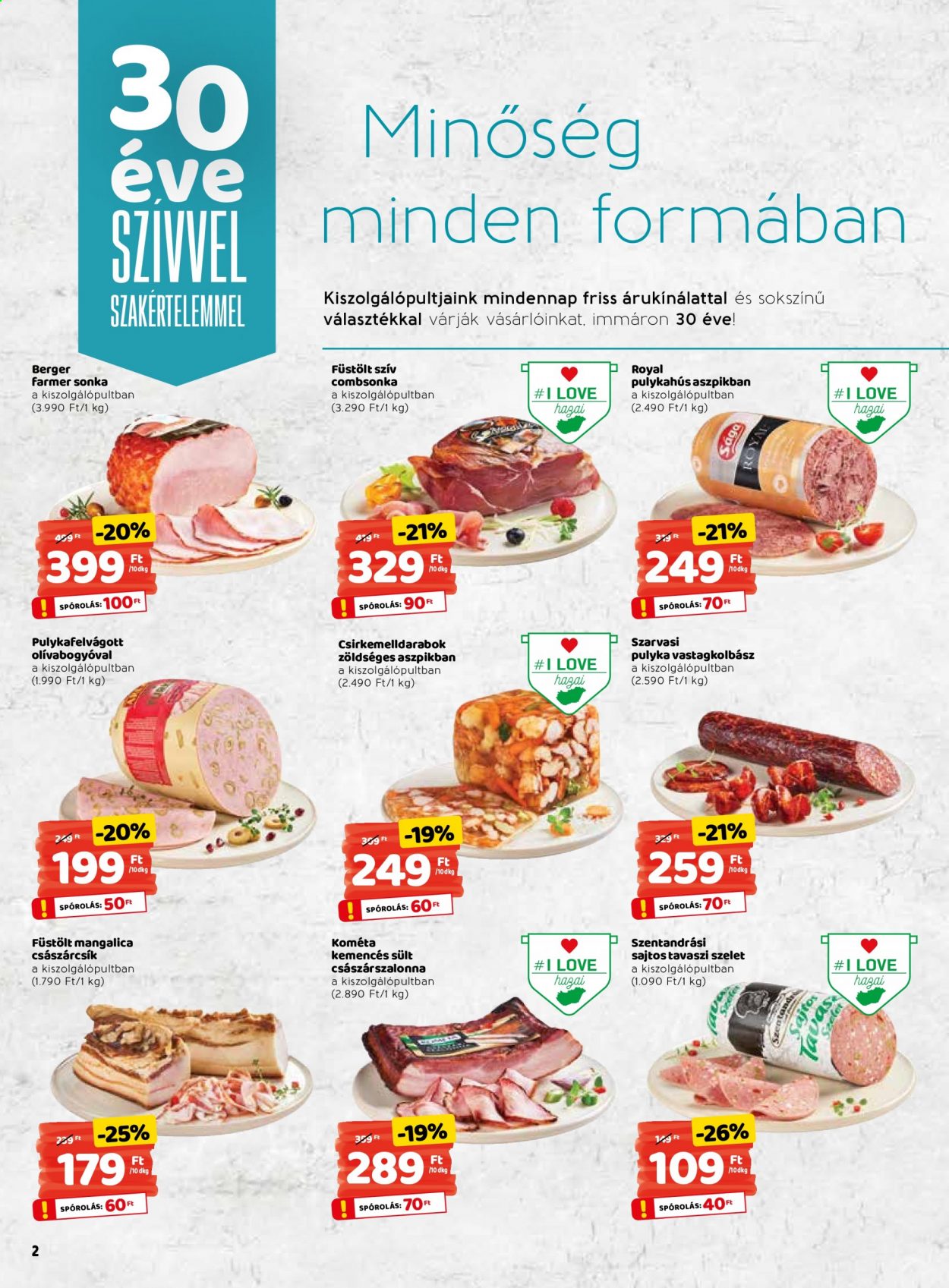 INTERSPAR akciós újságok - 2021.01.28 - 2021.02.03. Oldal 2